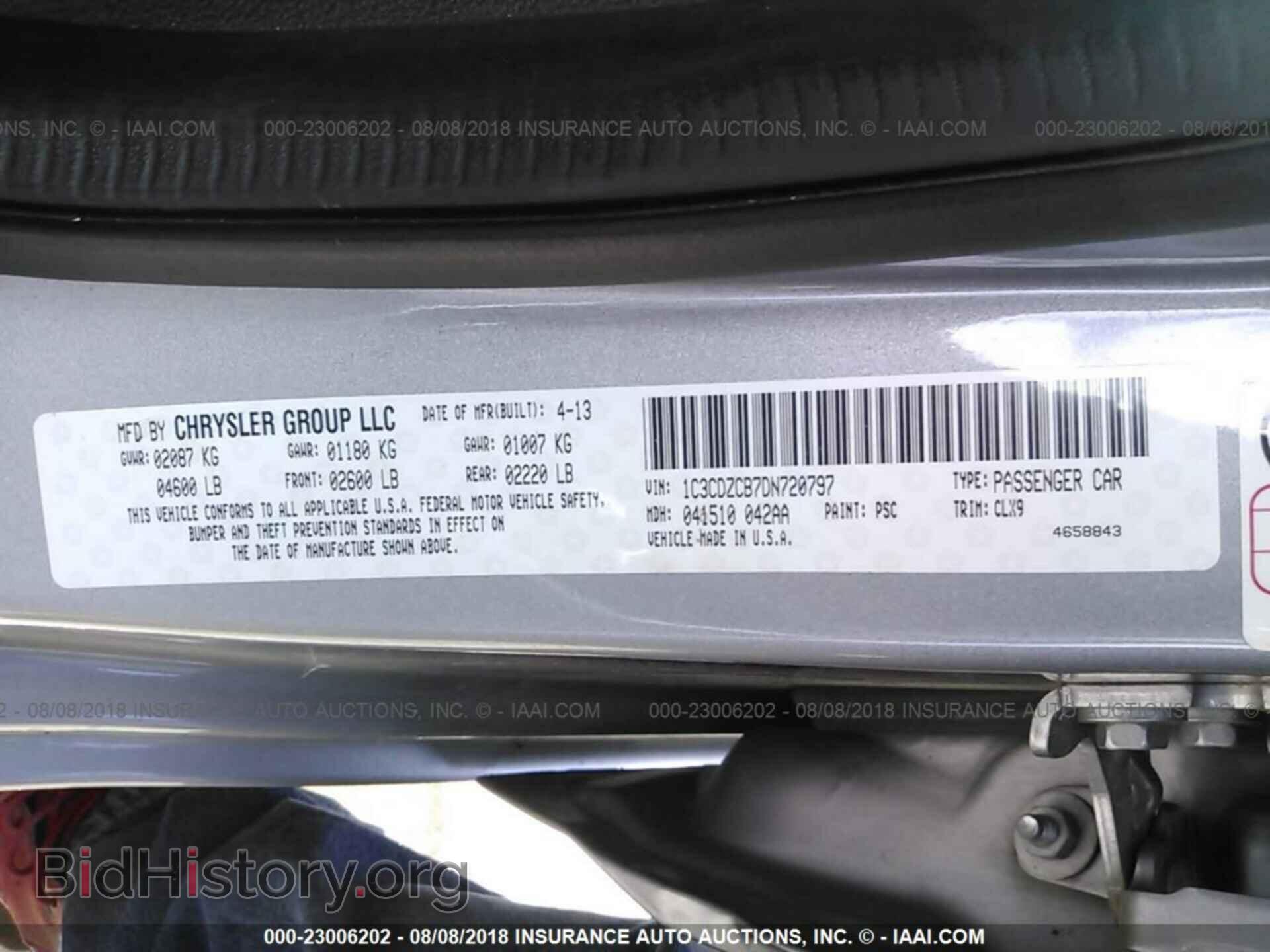 2013 Dodge Avenger - VIN: 1C3CDZCB7DN720797 - Photo 9