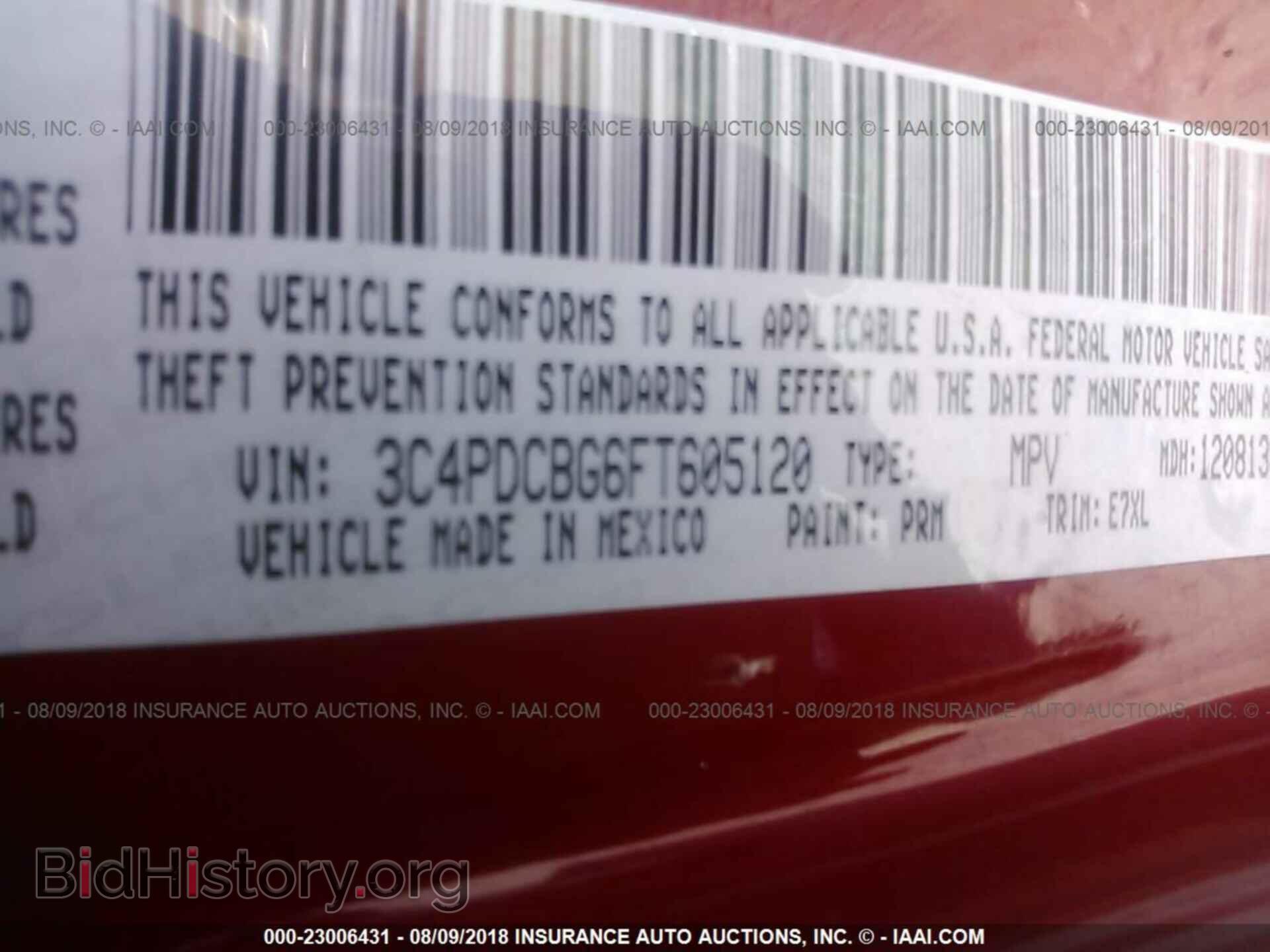 2015 Dodge Journey - VIN: 3C4PDCBG6FT605120 - Photo 9