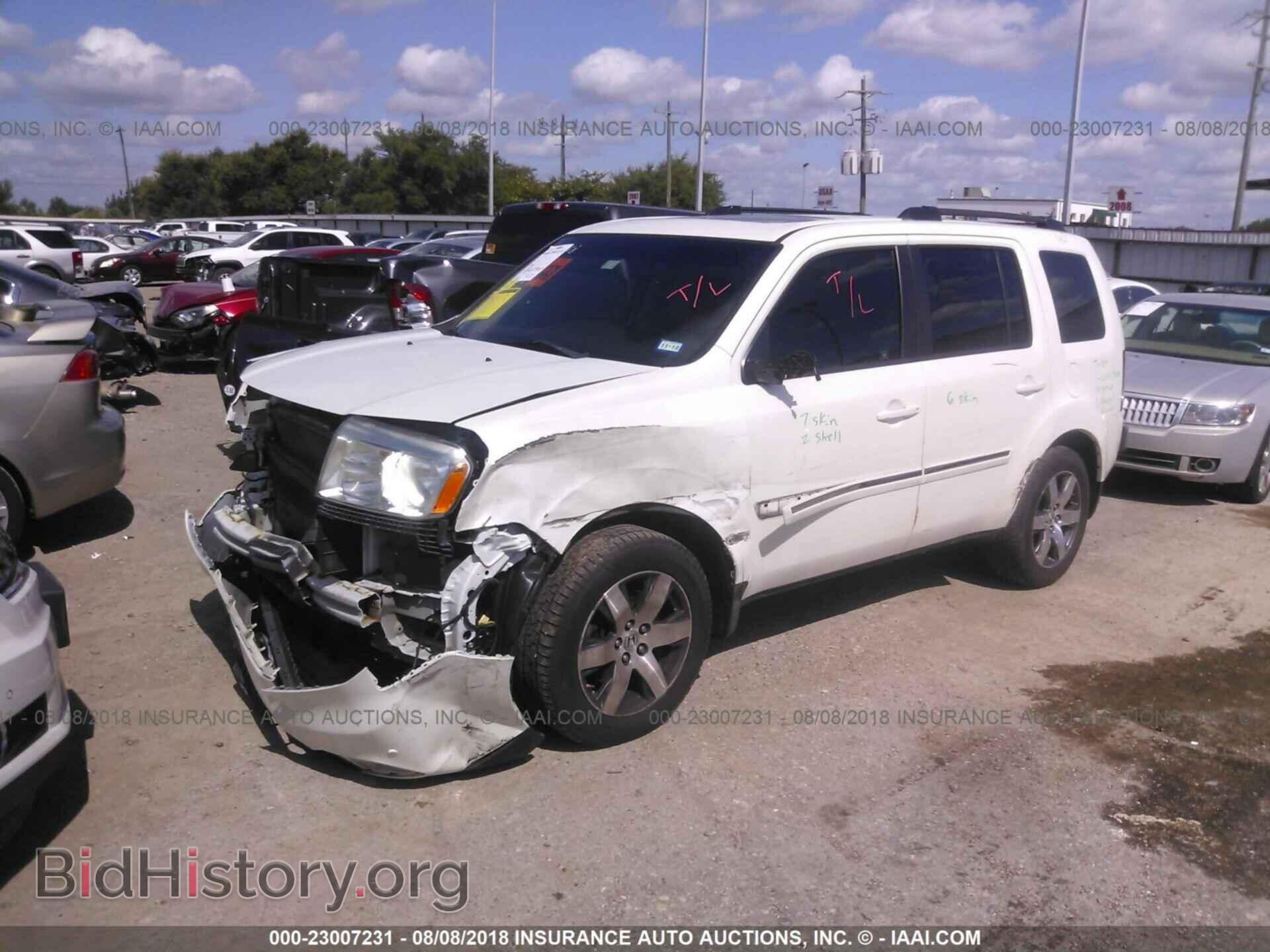 2012 Honda Pilot - VIN: 5FNYF3H97CB018586 - Фото 2