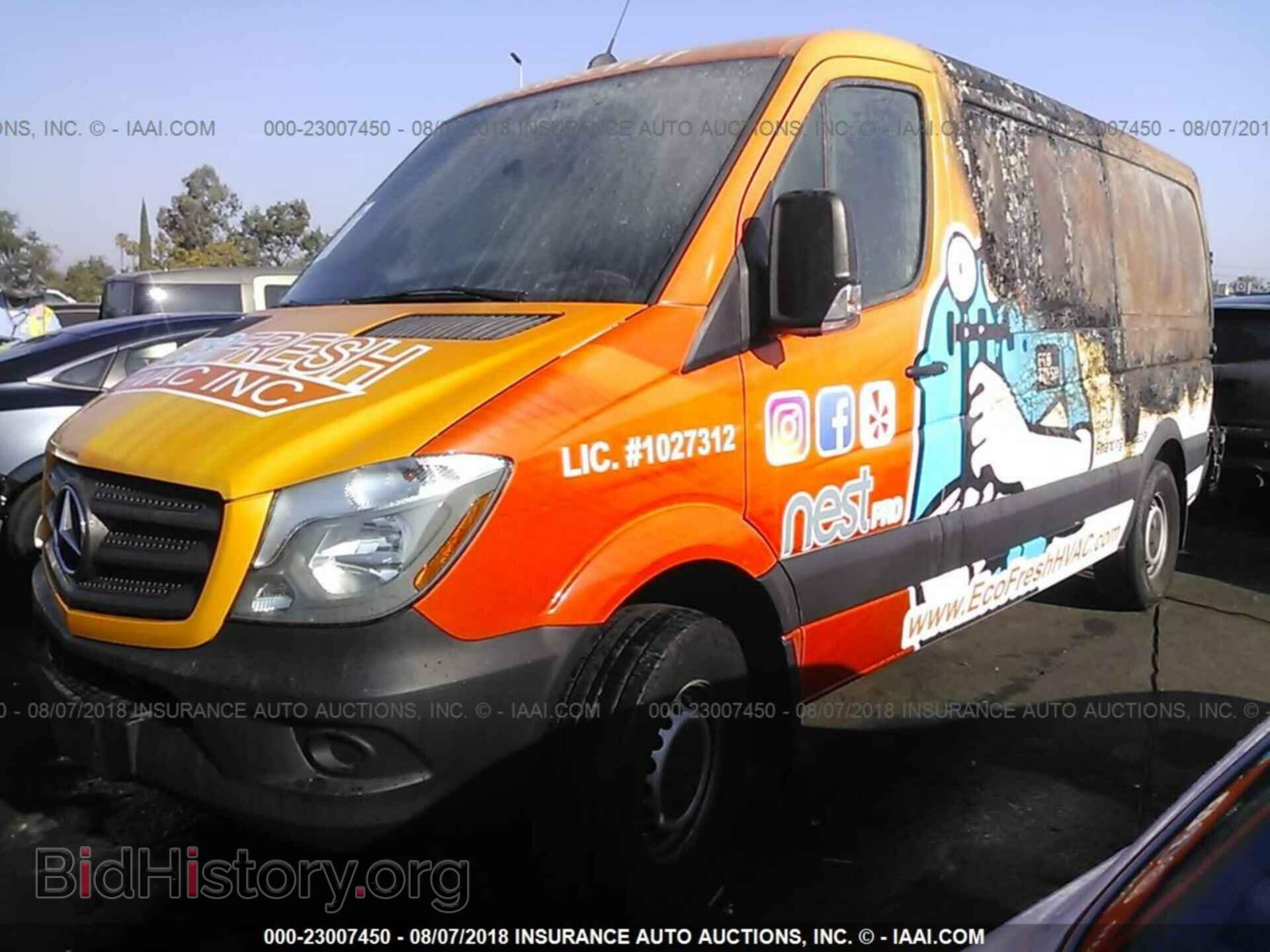 2017 MERCEDES-BENZ SPRINTER - VIN: WD3PE7CD8HP377468 - Фото 2