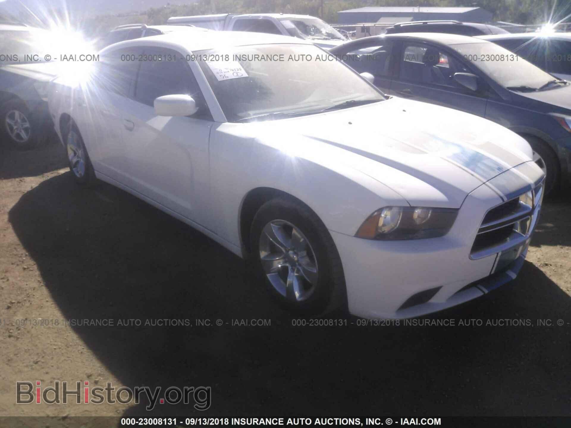 Photo 2C3CDXBG6CH247354 - DODGE CHARGER 2012