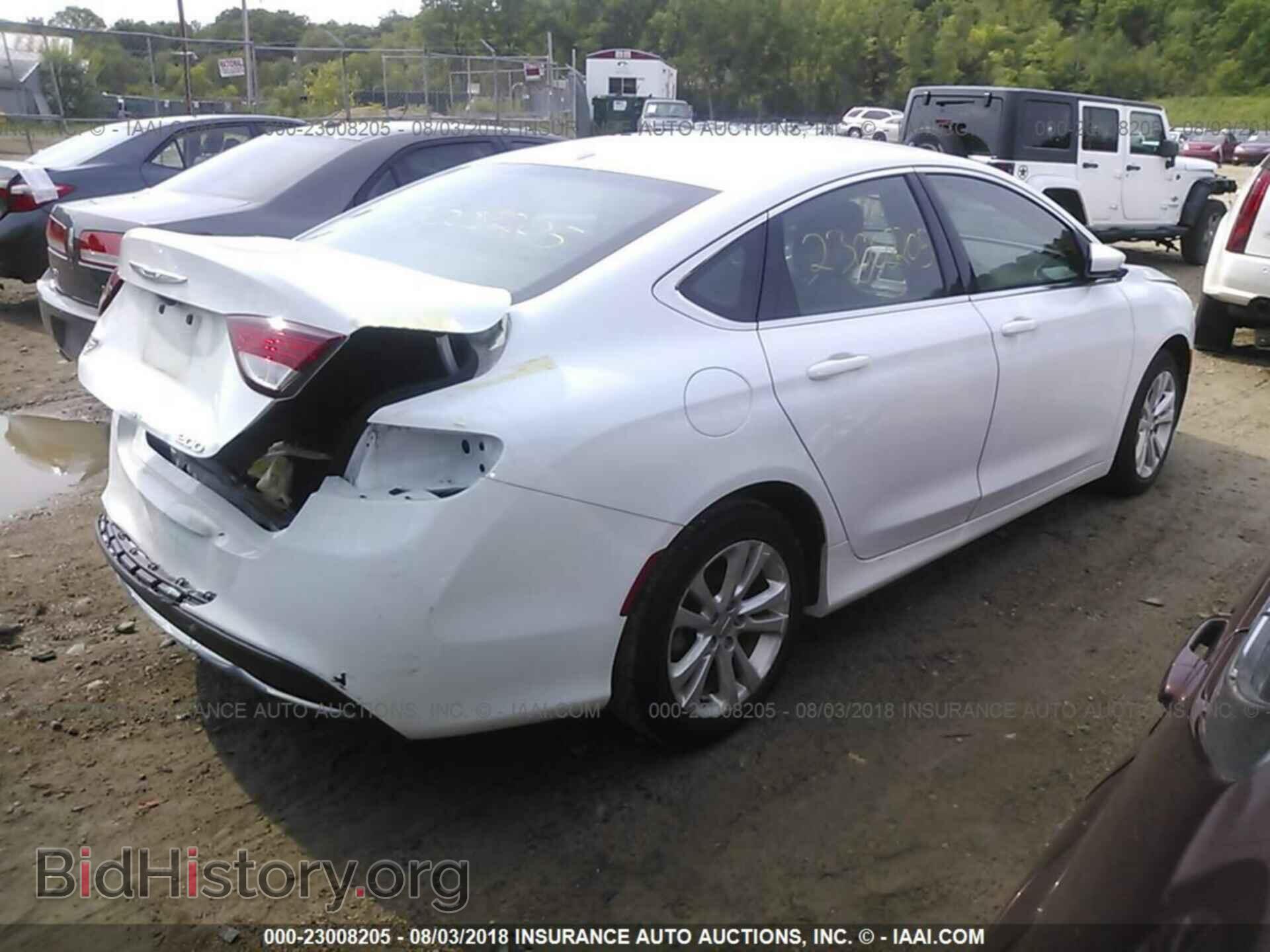 2015 Chrysler 200 - VIN: 1C3CCCAB7FN532206 - Фото 4