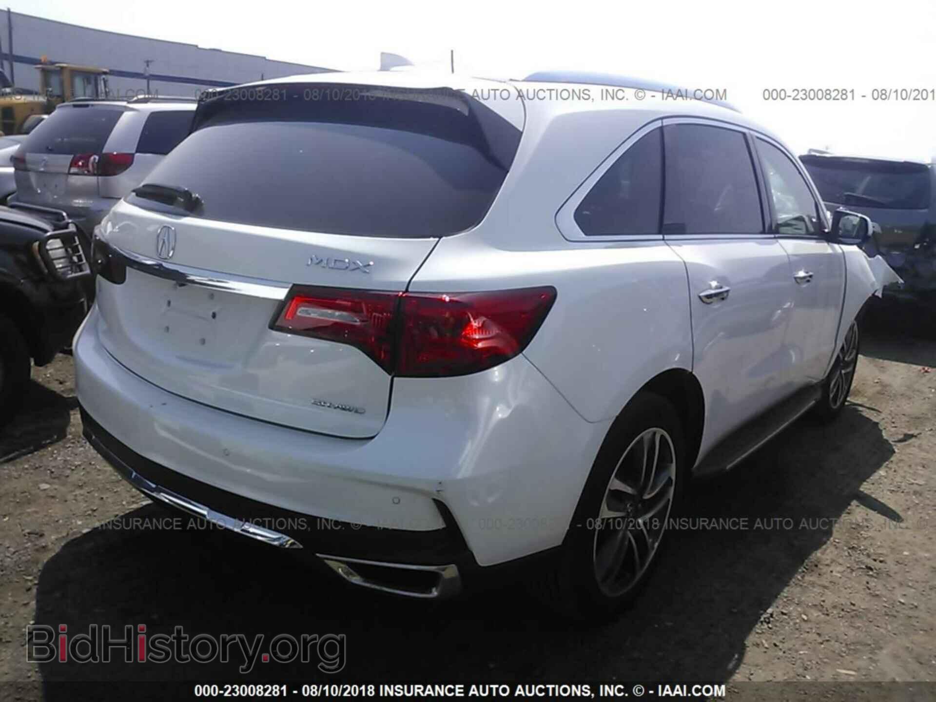 2017 Acura Mdx - VIN: 5FRYD4H81HB004367 - Фото 4