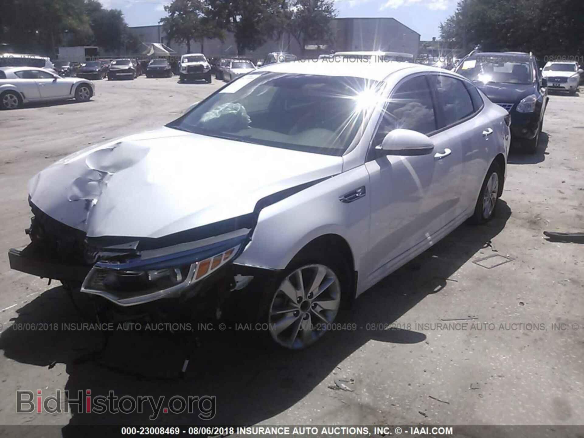 2017 Kia Optima - VIN: 5XXGT4L34HG176059 - Фото 2