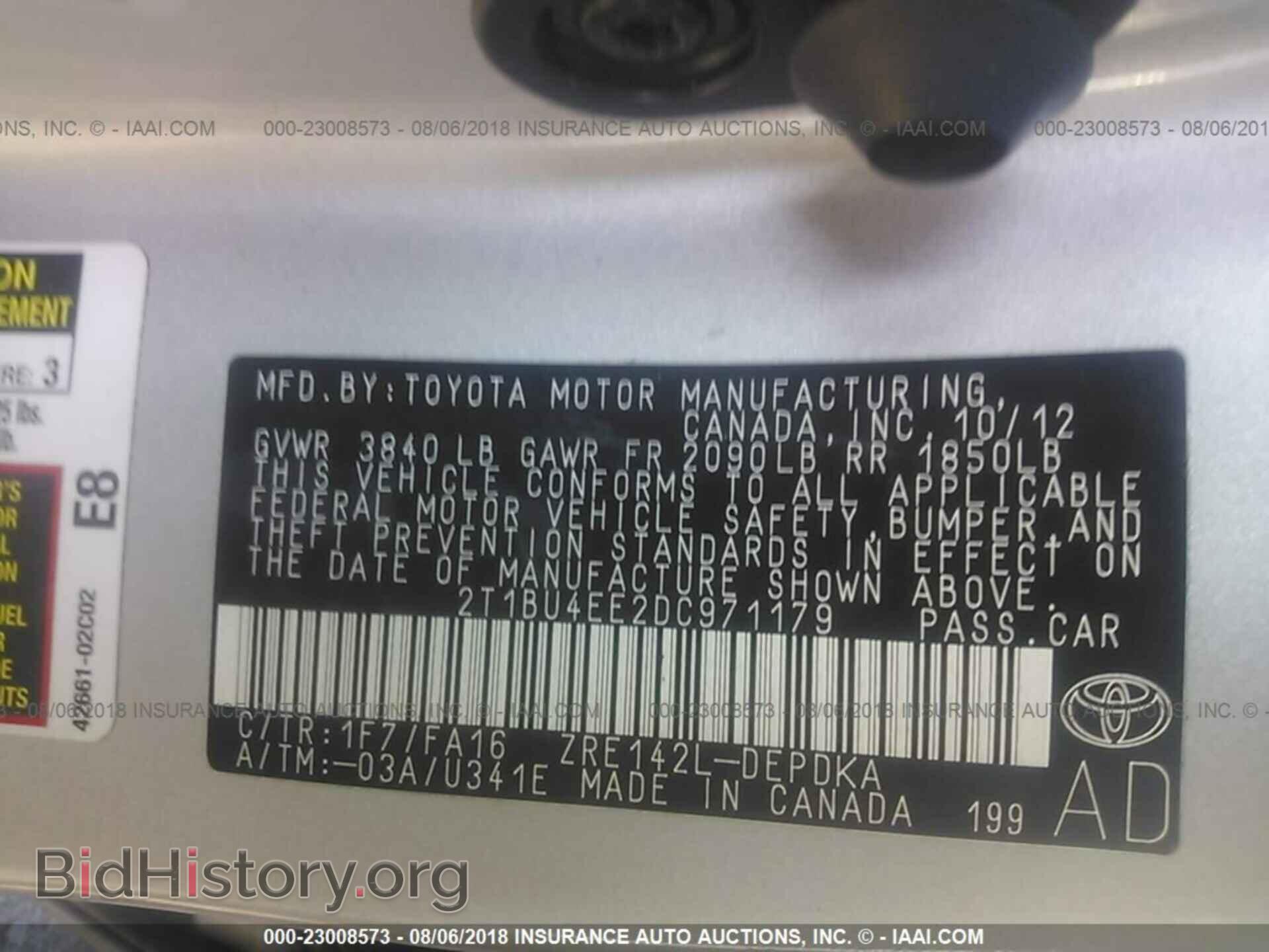 2013 Toyota Corolla - VIN: 2T1BU4EE2DC971179 - Photo 9