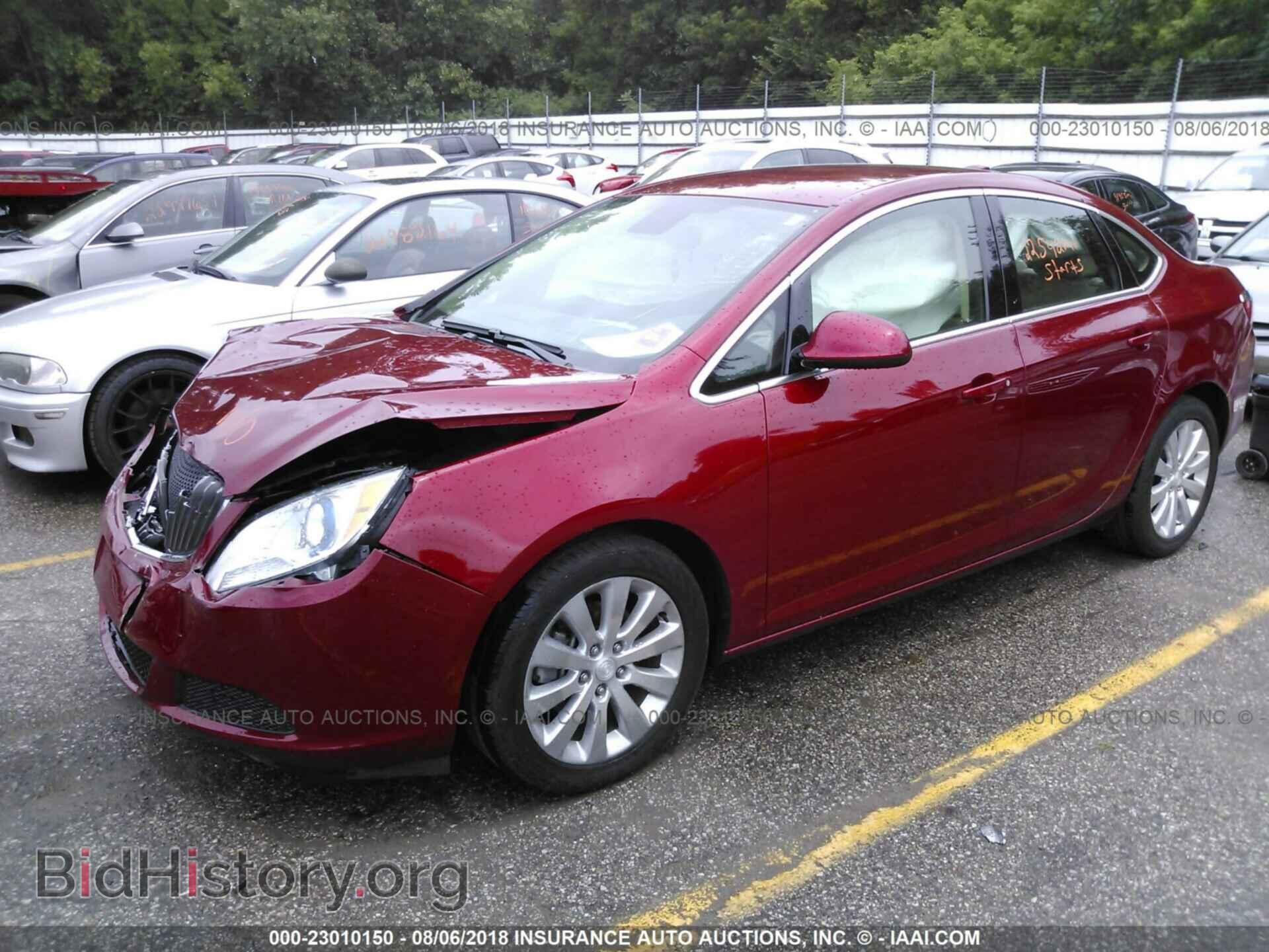 2016 Buick Verano - VIN: 1G4PP5SKXG4140075 - Фото 2