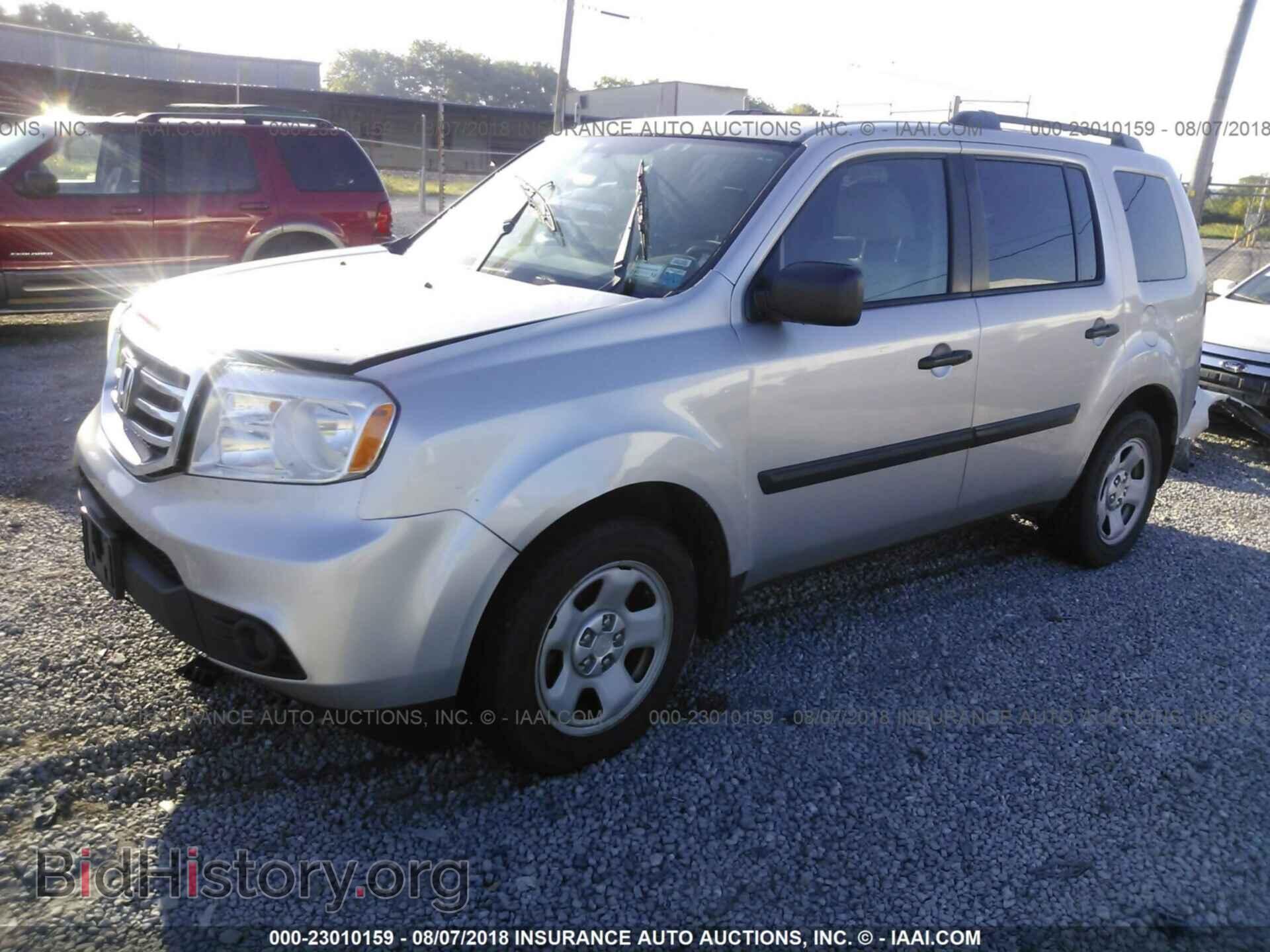 2014 Honda Pilot - VIN: 5FNYF4H25EB041201 - Фото 2