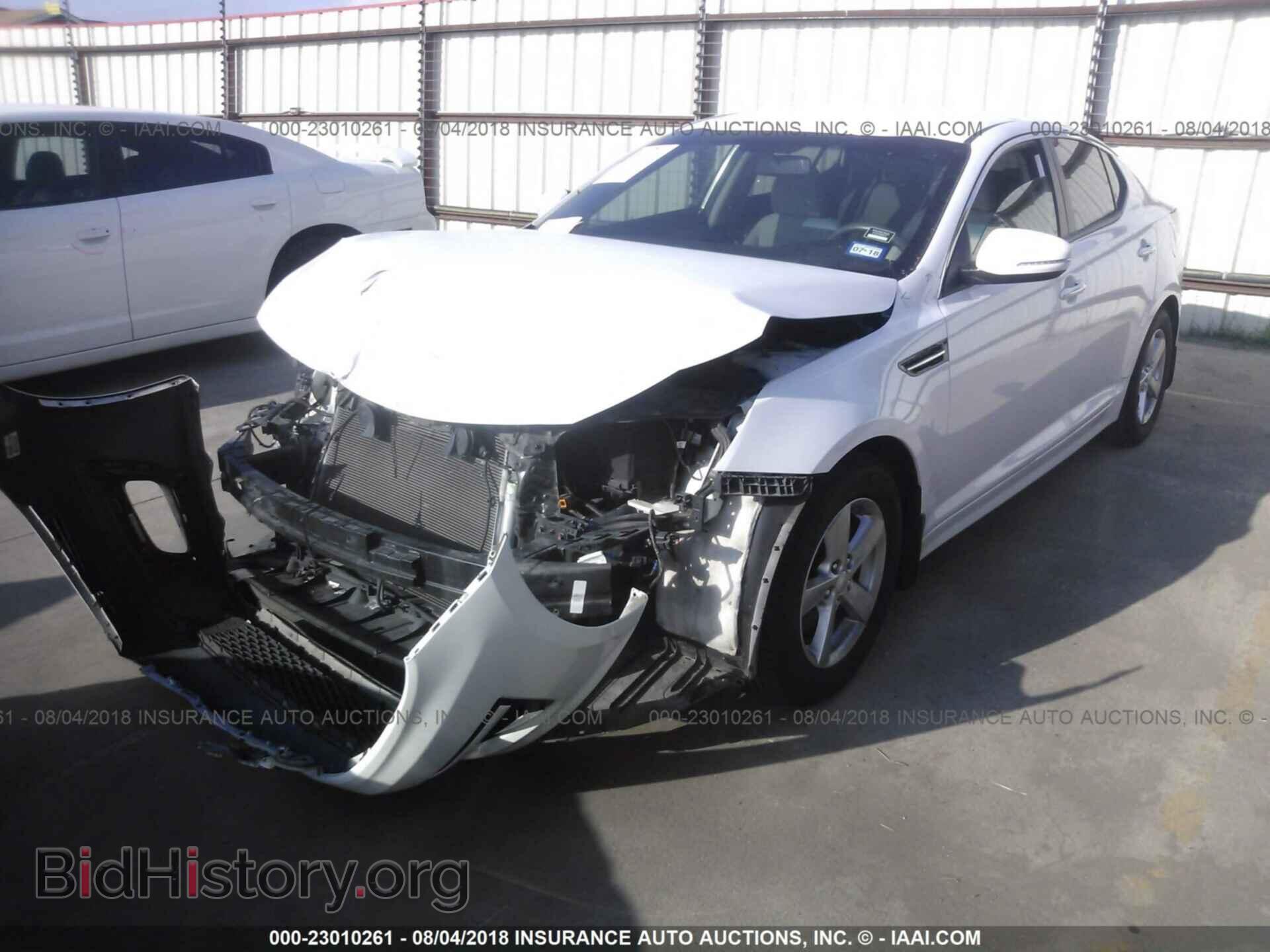 2014 Kia Optima - VIN: 5XXGM4A78EG320954 - Фото 2