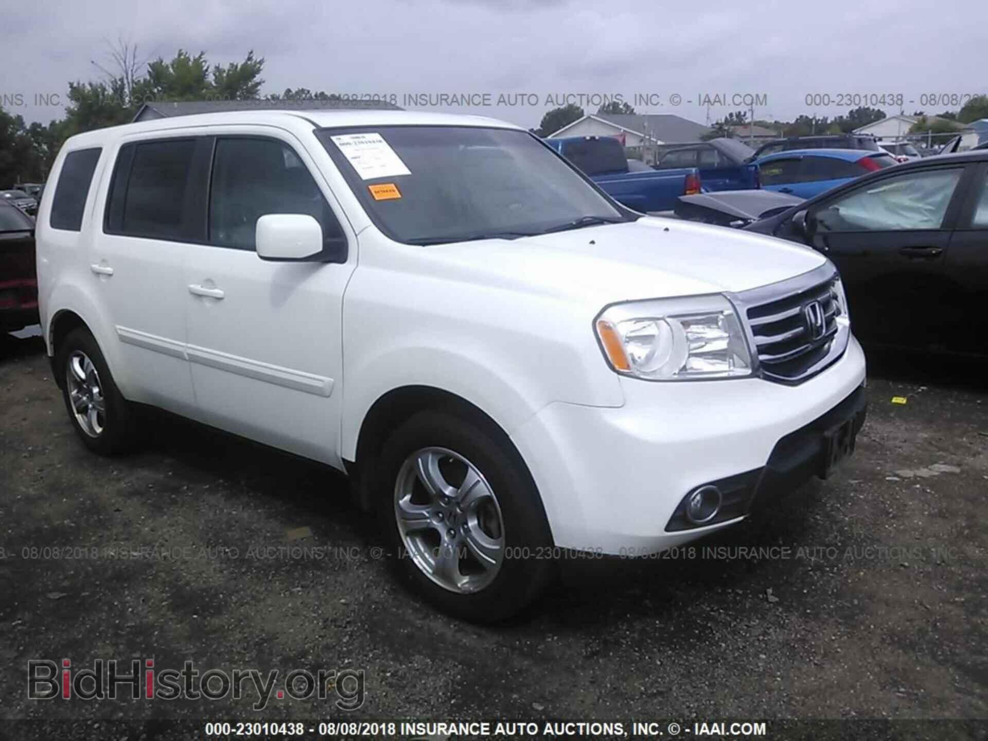 Фотография 5FNYF4H50CB084111 - Honda Pilot 2012