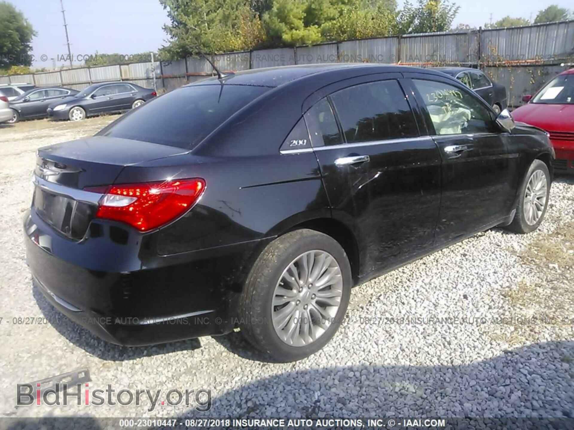 2012 Chrysler 200 - VIN: 1C3CCBCGXCN326201 - Фото 4