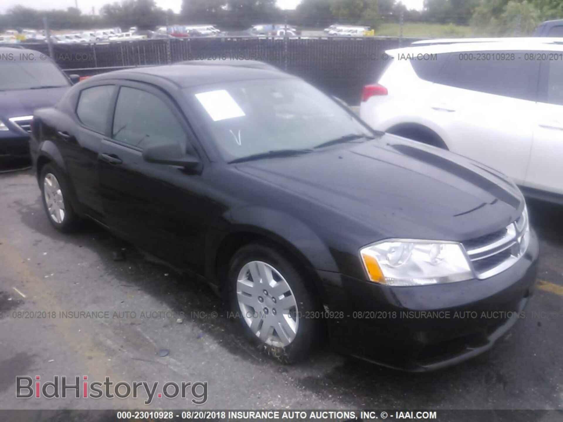Фотография 1C3CDZAB2DN547564 - Dodge Avenger 2013