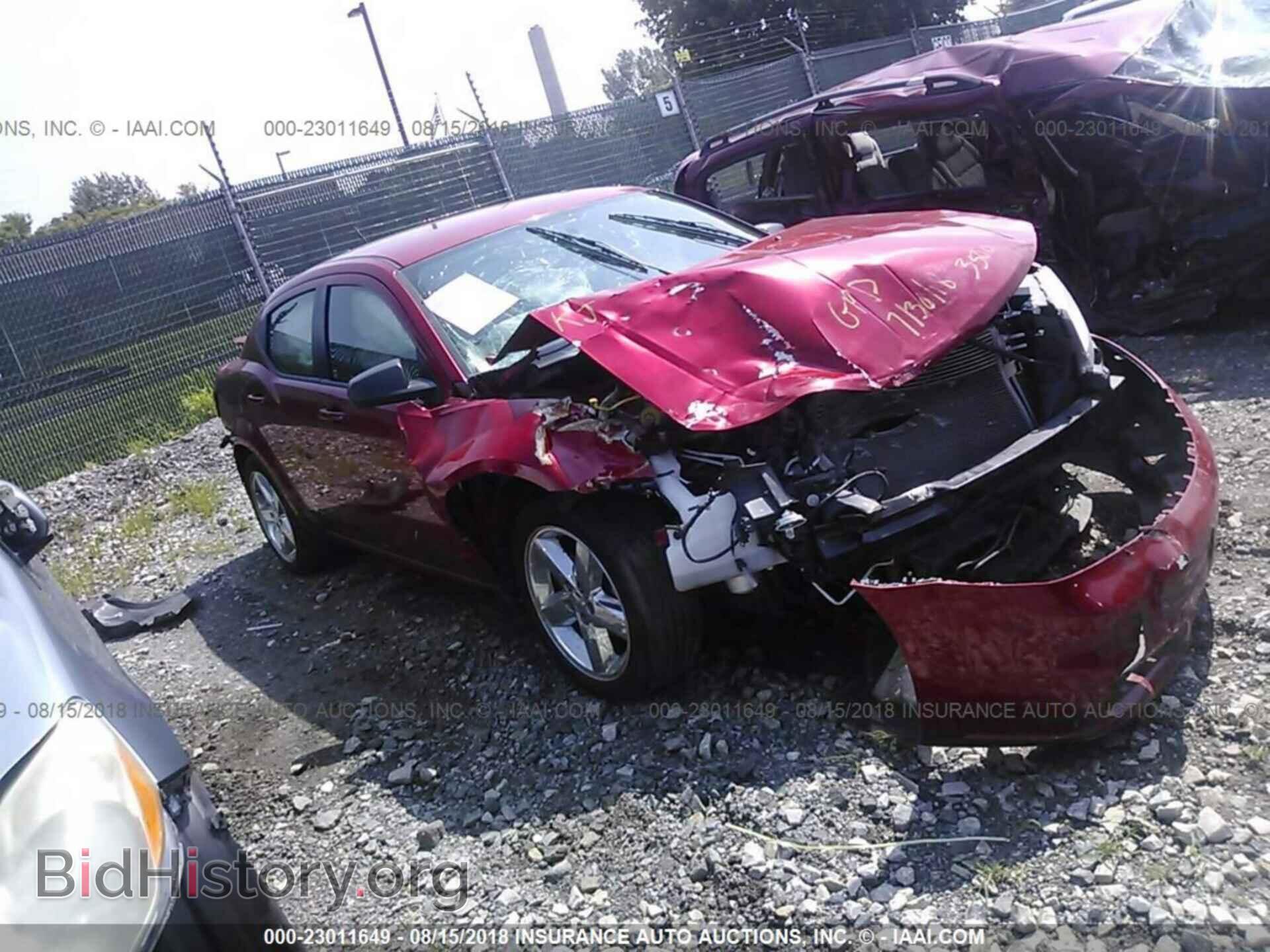 Фотография 1C3CDZAB5DN564357 - DODGE AVENGER 2013