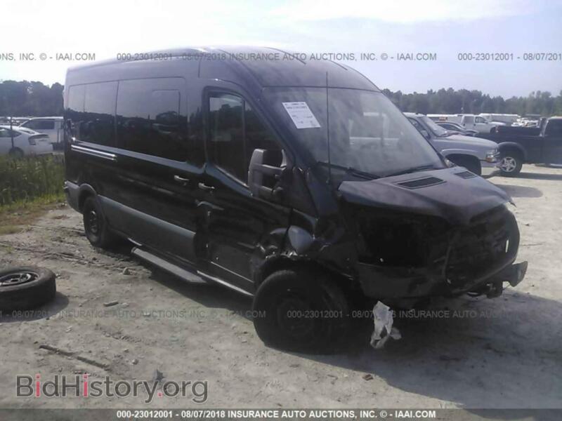 2015 Ford TRANSIT (VIN 1FBZX2CM1FKA11863) — фото 1 из 10, IAAI, повреждение: передняя часть