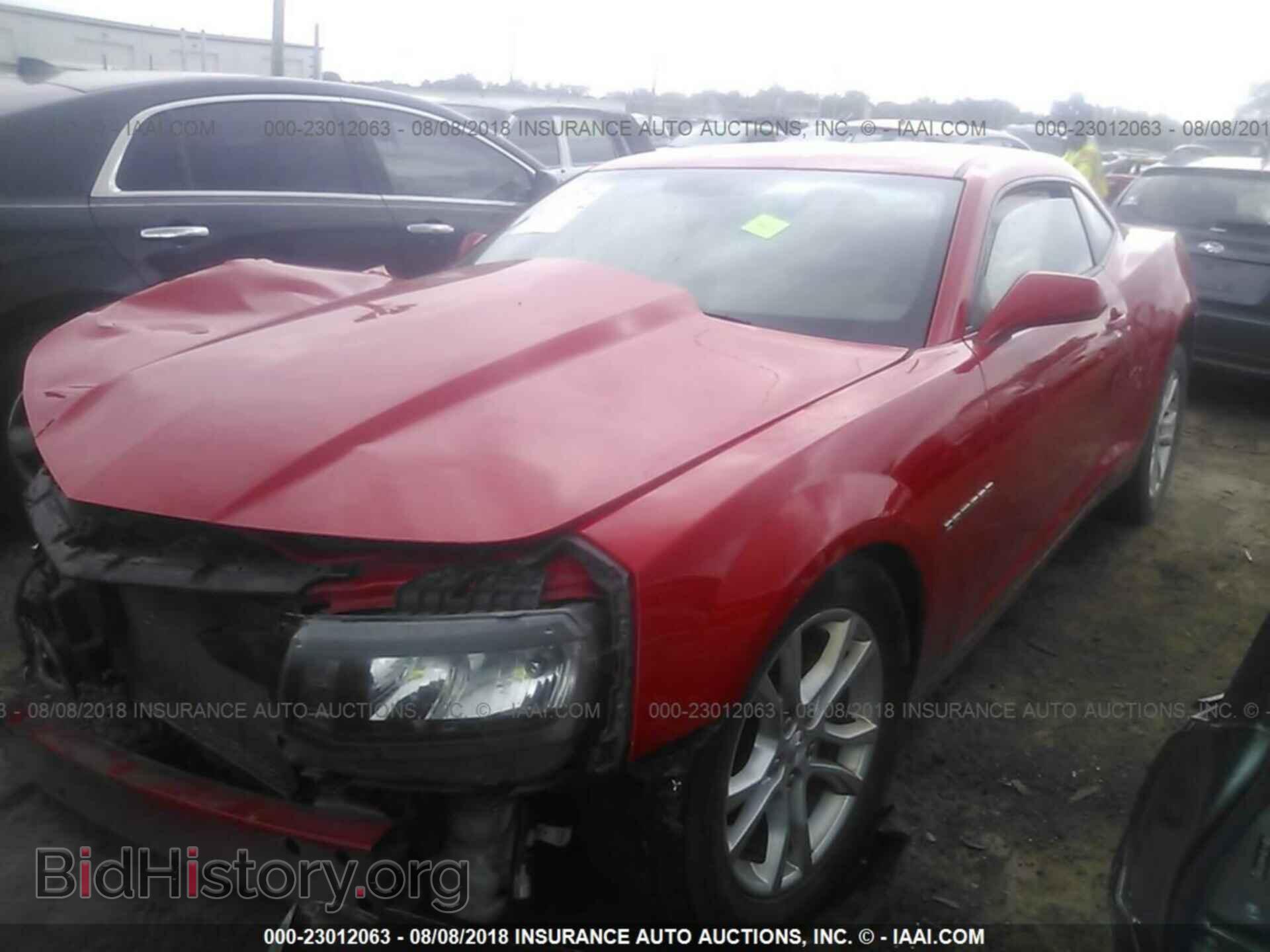 2014 Chevrolet Camaro - VIN: 2G1FA1E32E9204448 - Фото 2