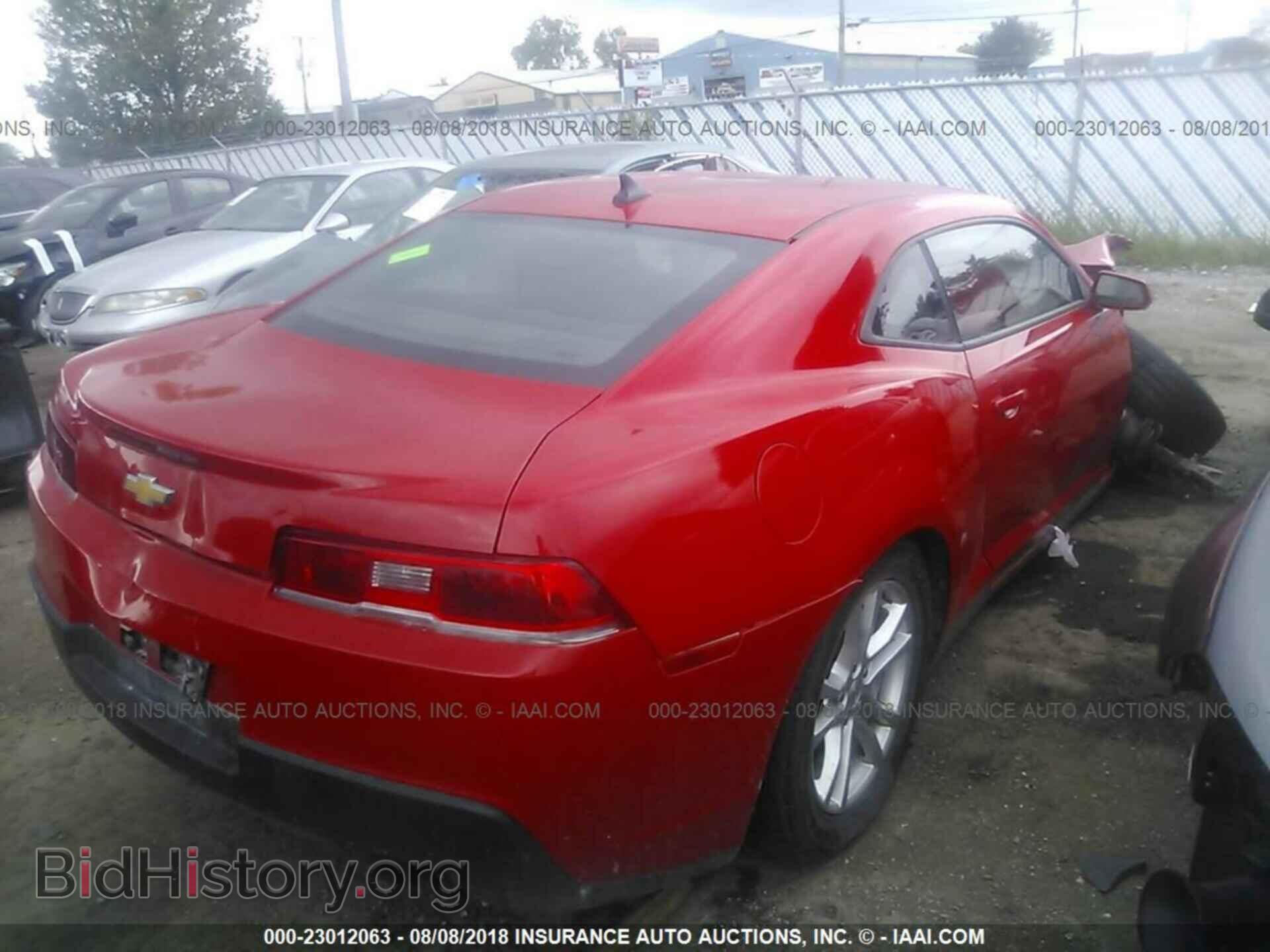2014 Chevrolet Camaro - VIN: 2G1FA1E32E9204448 - Фото 4