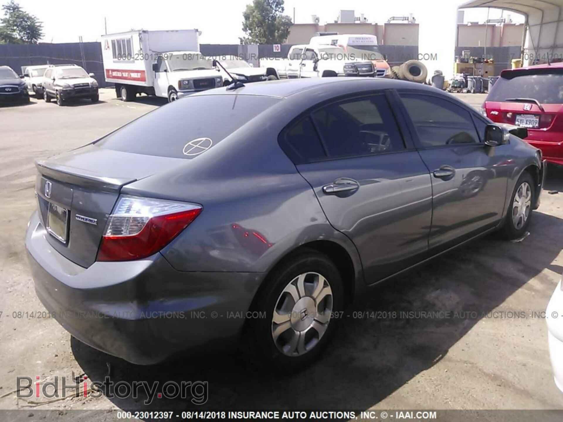 2012 Honda Civic - VIN: JHMFB4F27CS001643 - Photo 4