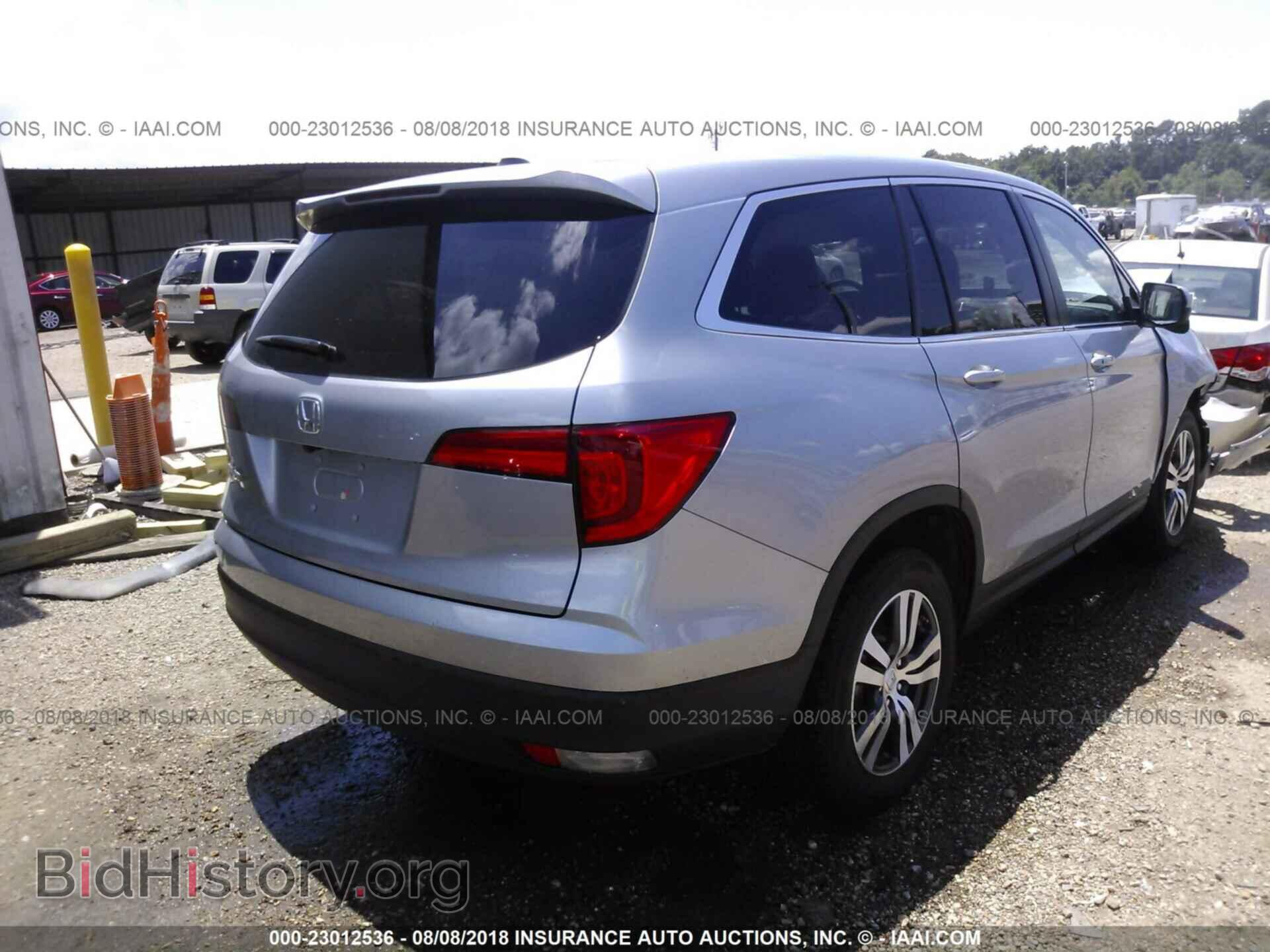 2017 Honda Pilot - VIN: 5FNYF5H57HB021634 - Фото 4