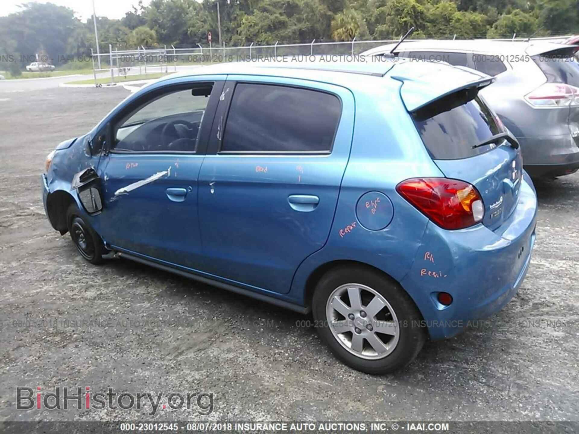 2015 Mitsubishi Mirage - VIN: ML32A4HJ4FH038385 - Фото 3
