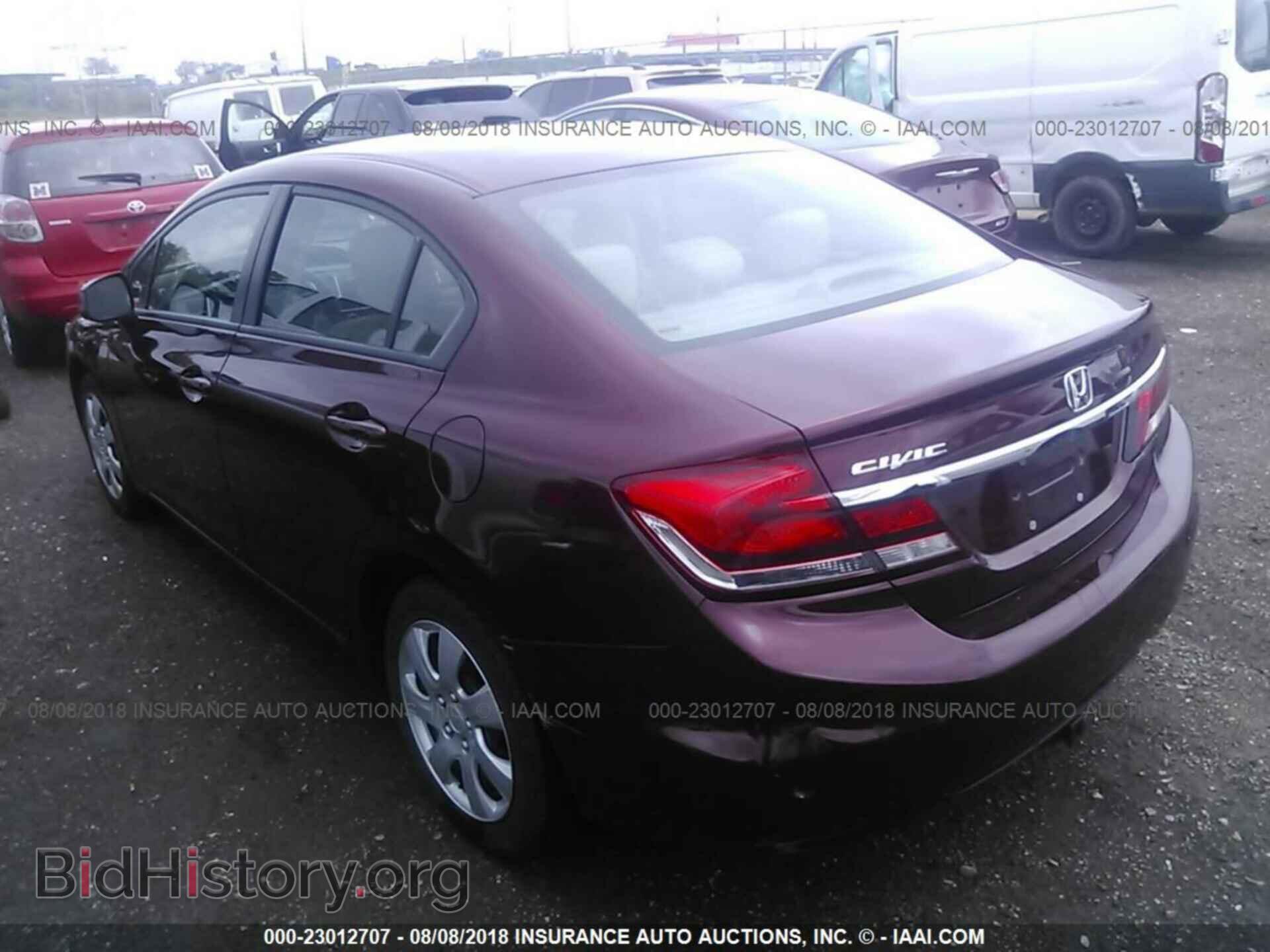 2013 Honda Civic - VIN: 19XFB2F58DE043548 - Фото 3