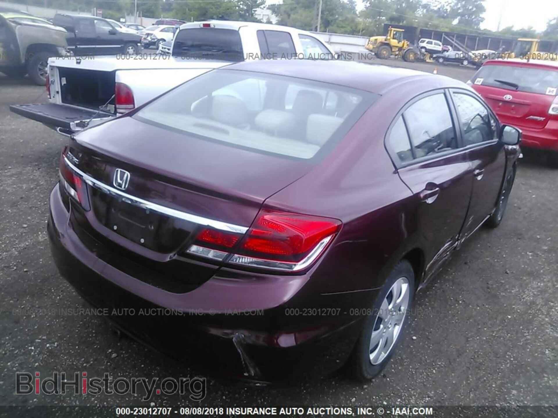 2013 Honda Civic - VIN: 19XFB2F58DE043548 - Фото 4
