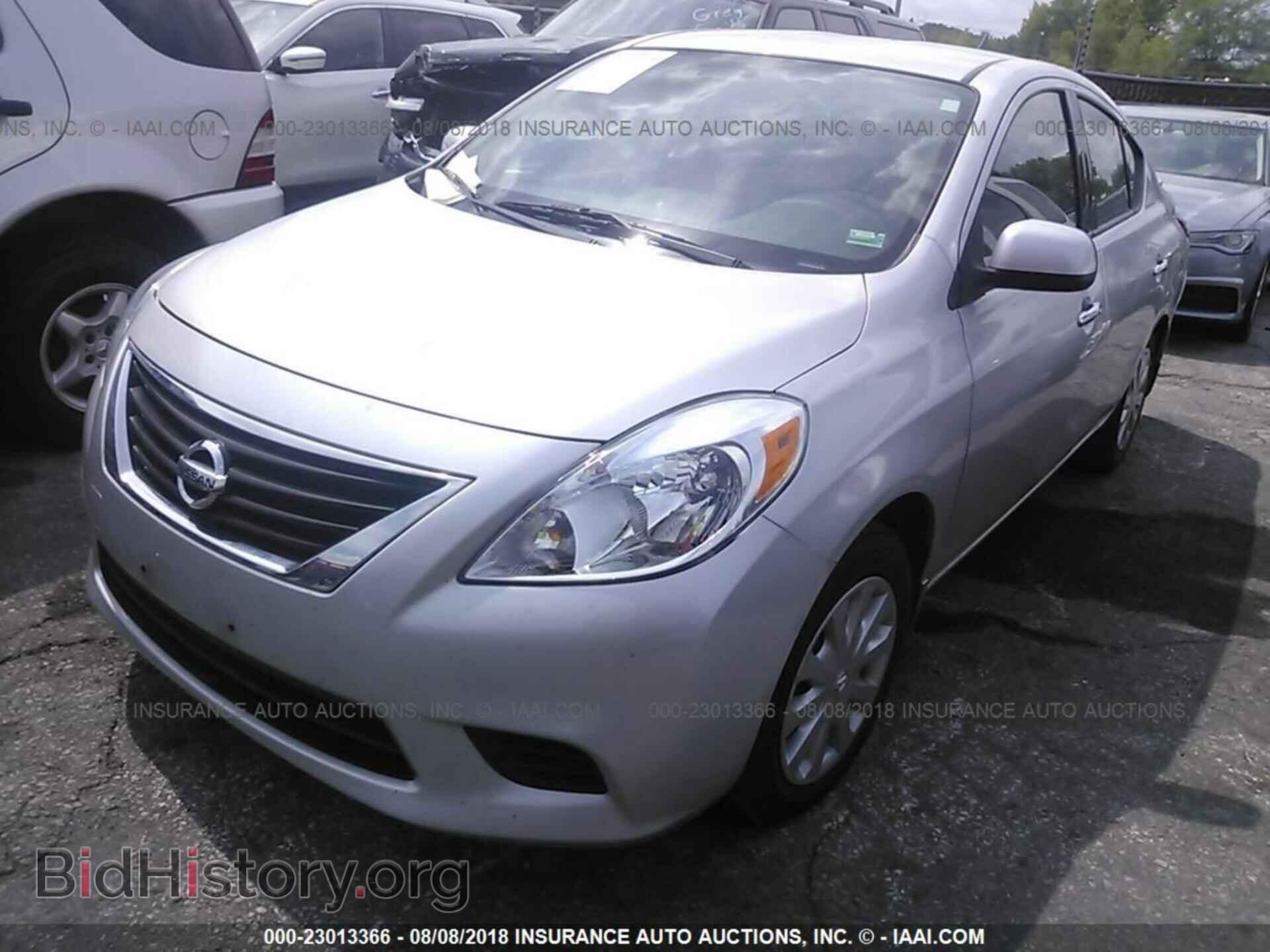 2014 Nissan Versa - VIN: 3N1CN7APXEL837225 - Photo 2