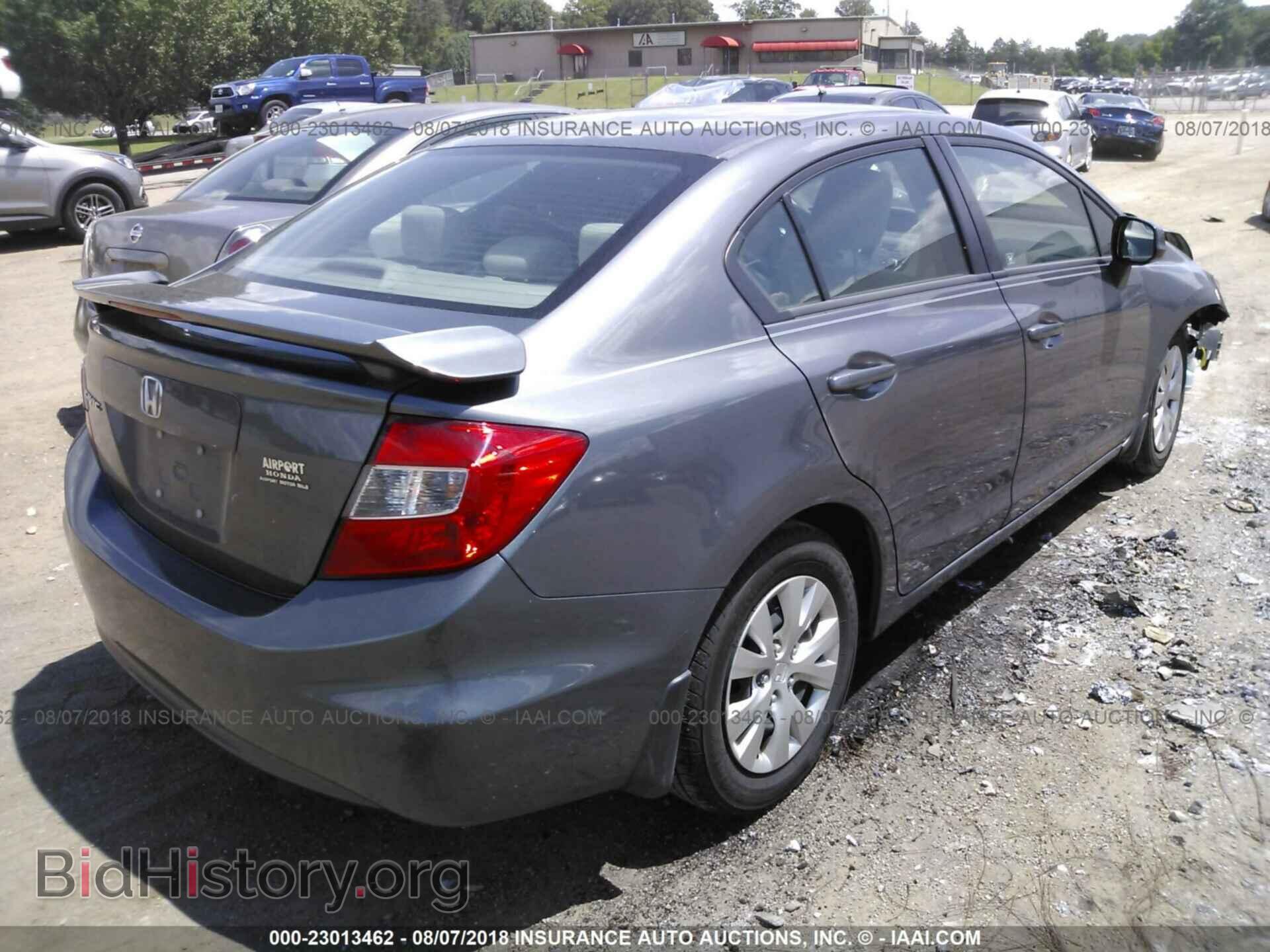 2012 Honda Civic - VIN: 19XFB2F52CE022189 - Фото 4
