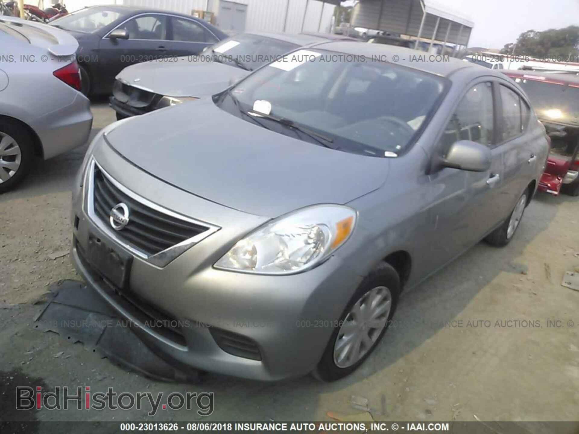 2012 Nissan Versa - VIN: 3N1CN7AP7CL908409 - Фото 2