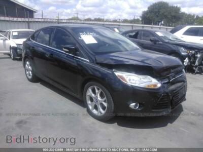 2012 Ford FOCUS, black — VIN 1FAHP3H28CL294567, IAAI