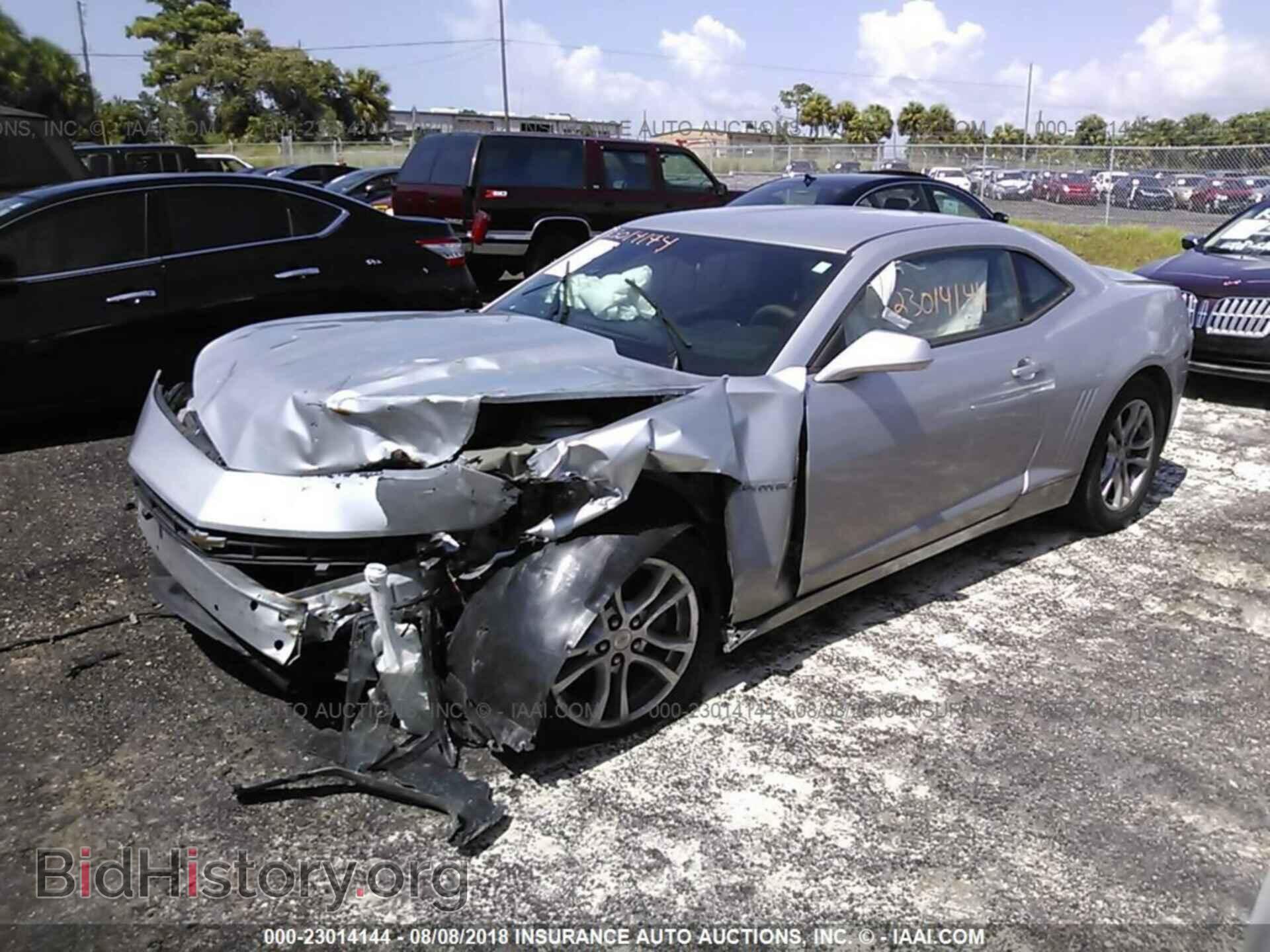 2014 Chevrolet Camaro - VIN: 2G1FA1E33E9292300 - Фото 2