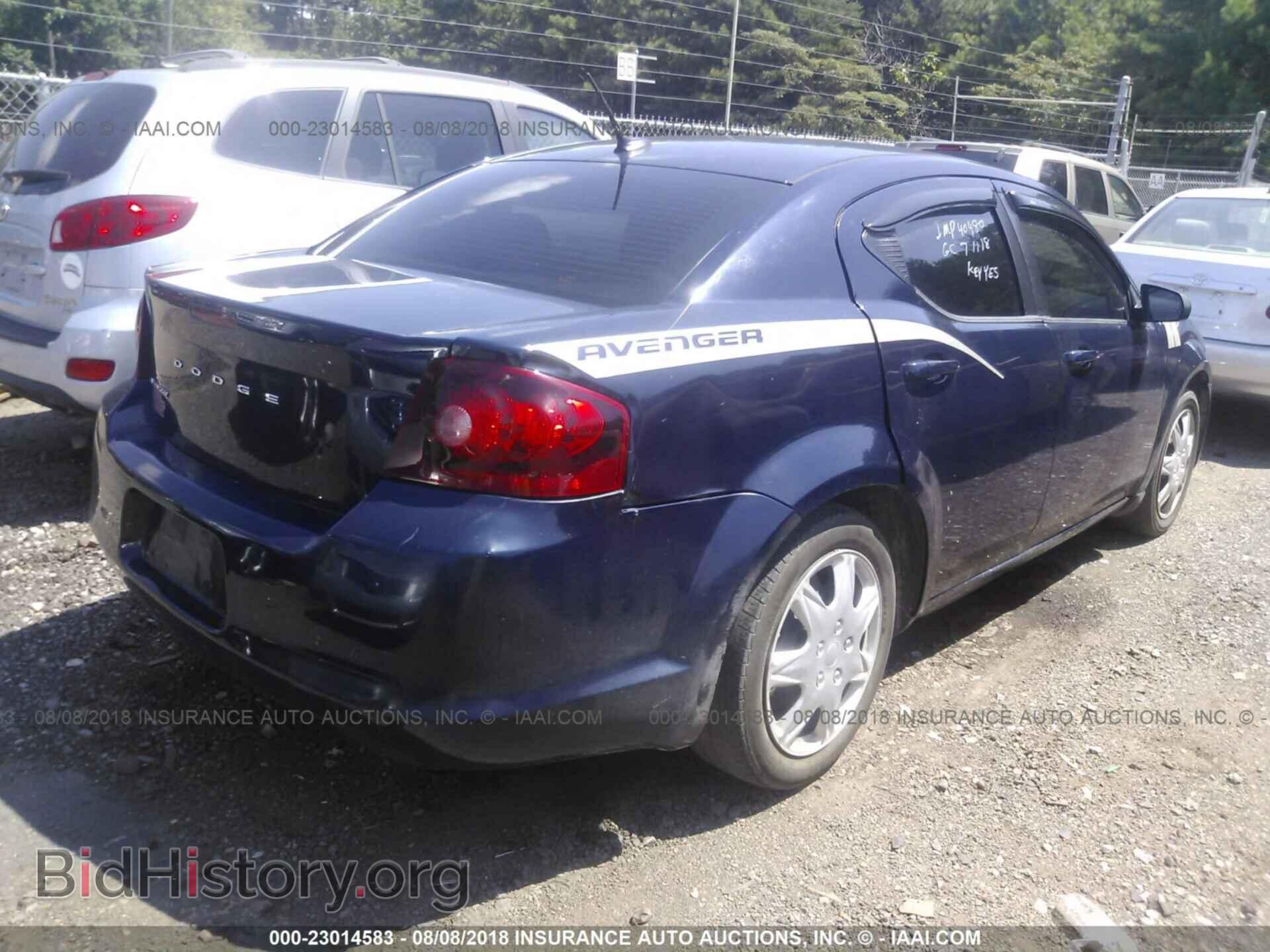 2013 Dodge Avenger - VIN: 1C3CDZAB0DN666939 - Photo 4