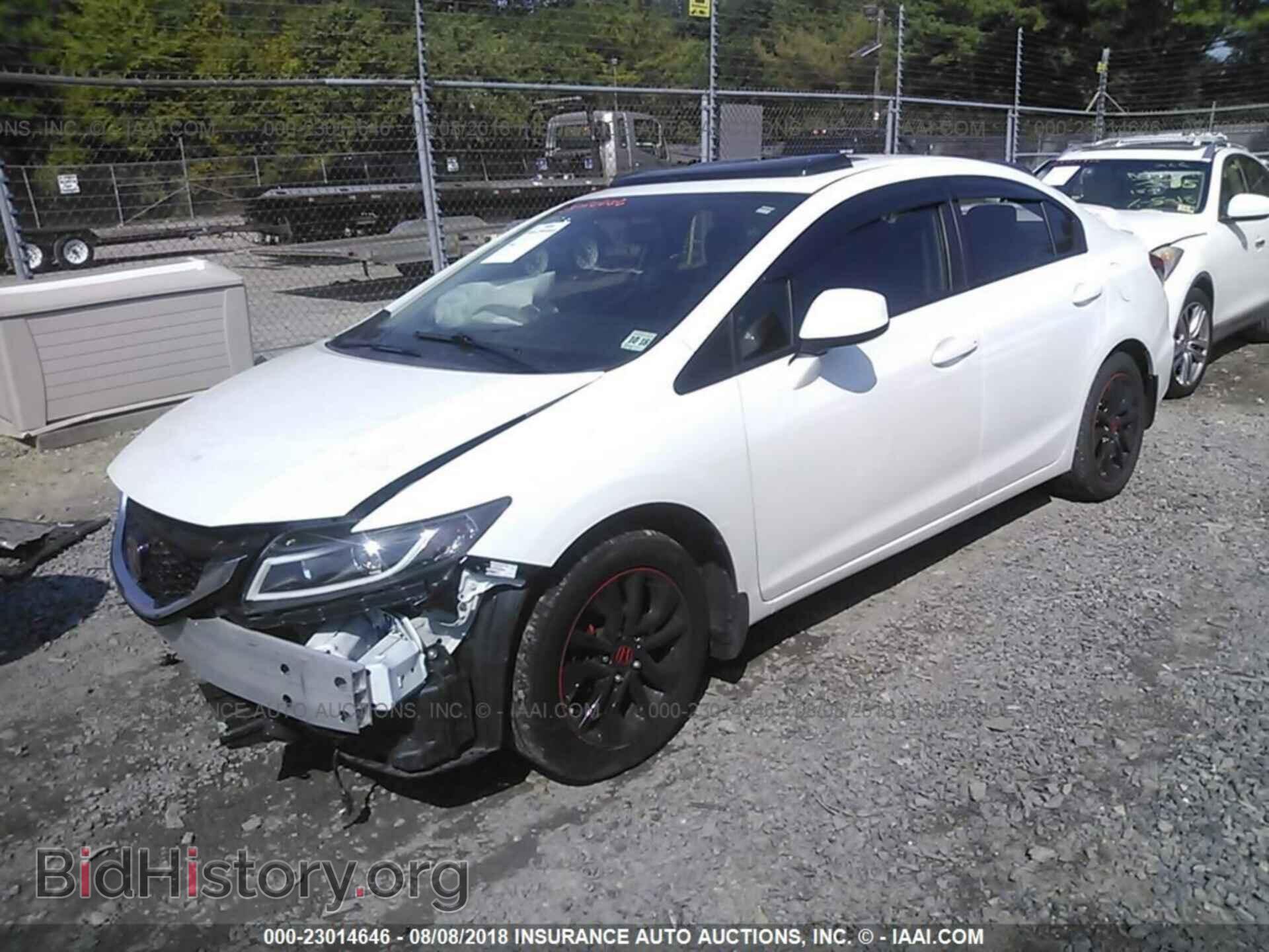 2013 Honda Civic - VIN: 19XFB2F92DE265392 - Фото 2