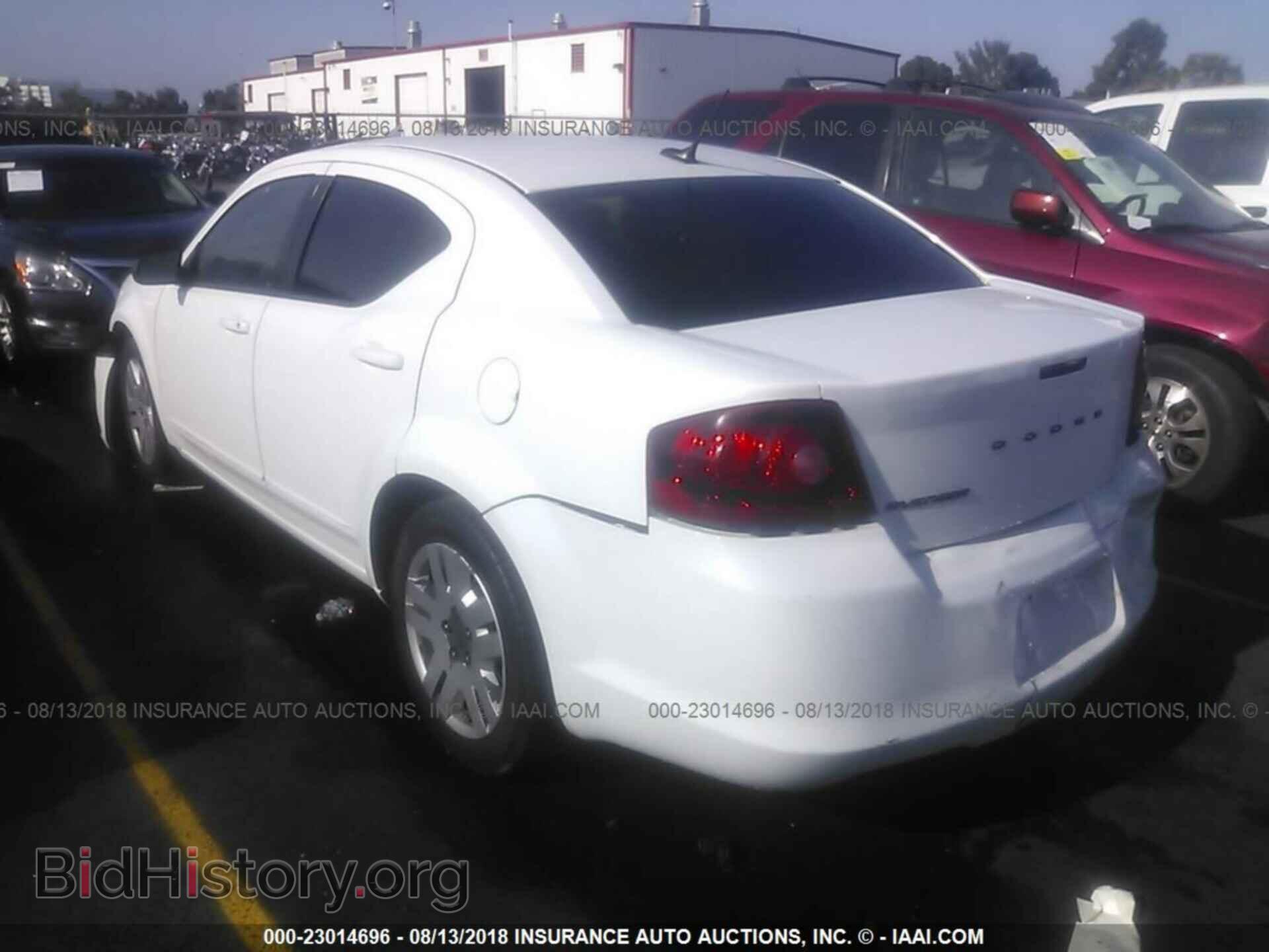 2012 Dodge Avenger - VIN: 1C3CDZAB0CN323496 - Фото 3