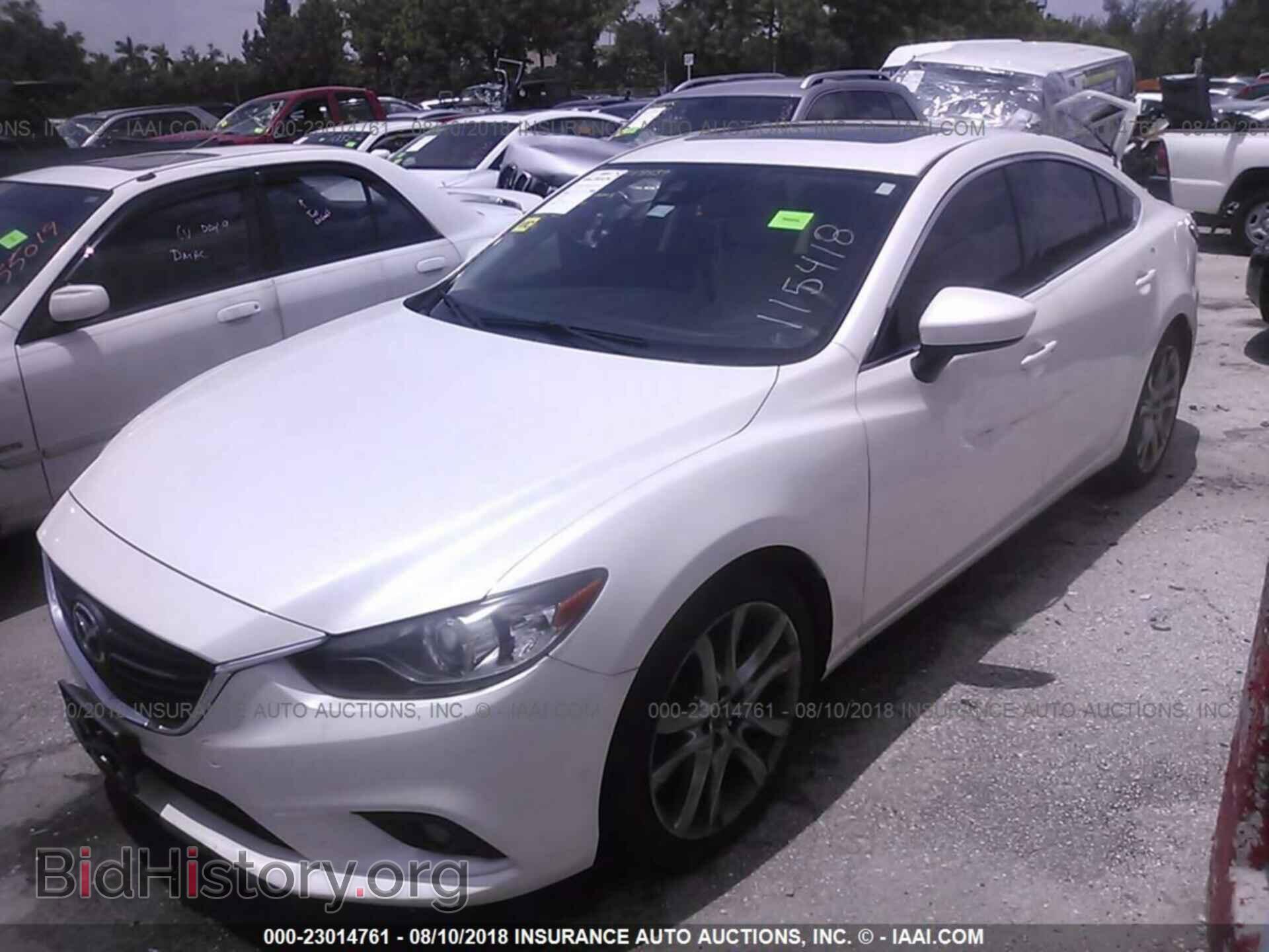2014 Mazda 6 - VIN: JM1GJ1W67E1115418 - Photo 2