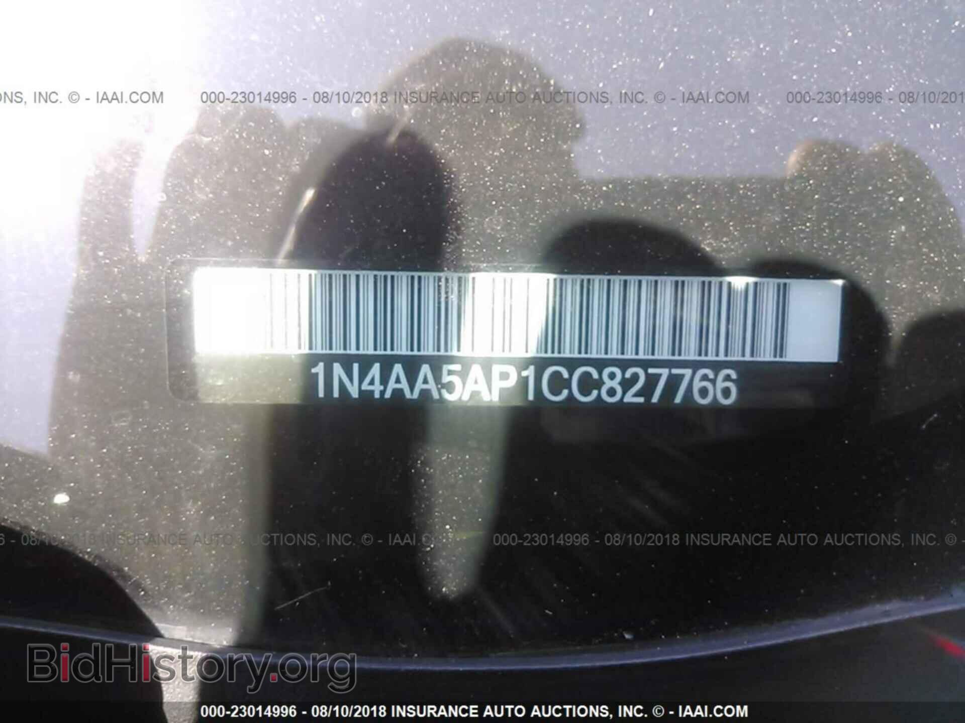 2012 Nissan Maxima - VIN: 1N4AA5AP1CC827766 - Фото 9