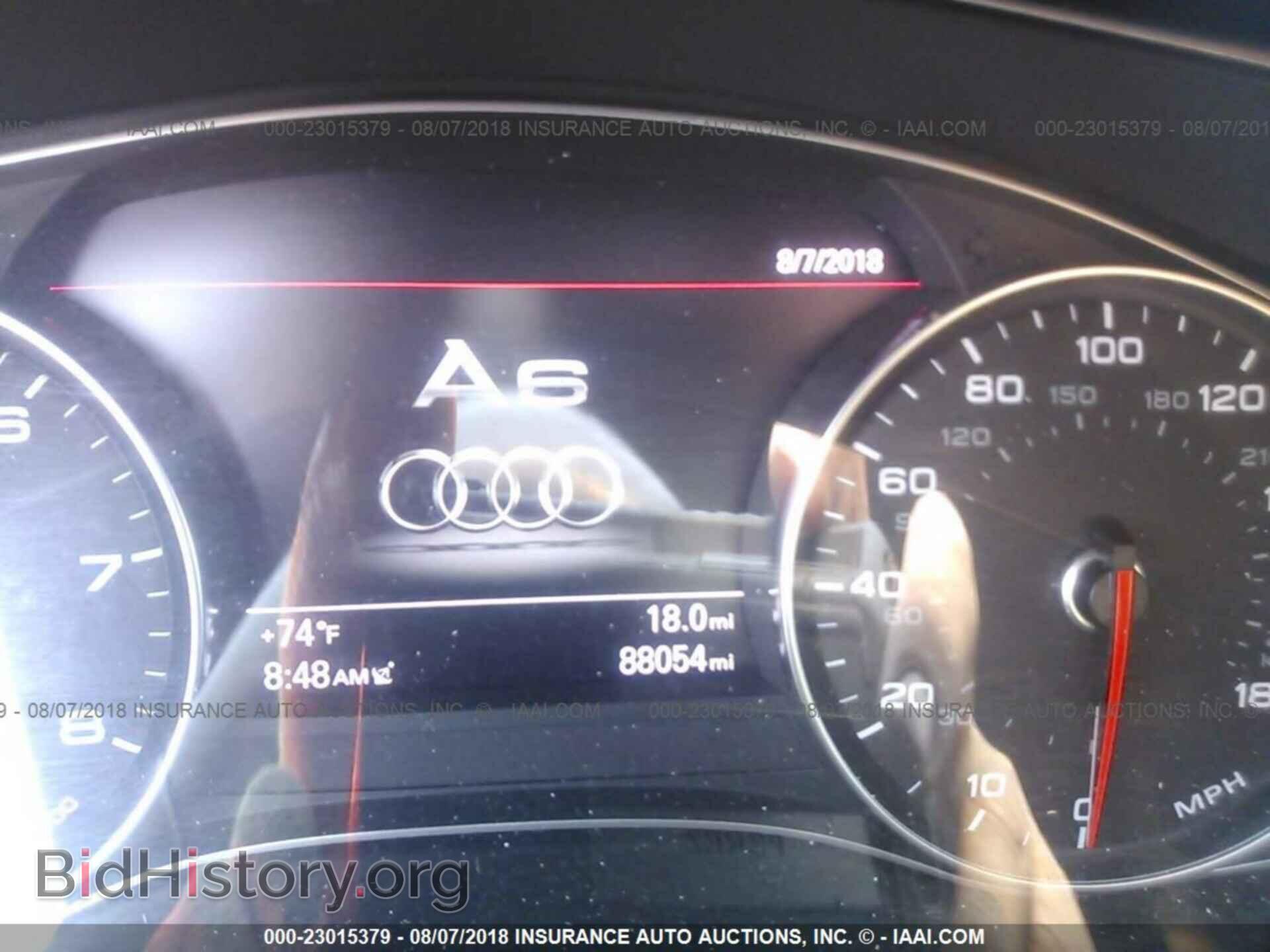 2012 Audi A6 - VIN: WAUDFAFC8CN142964 - Фото 7