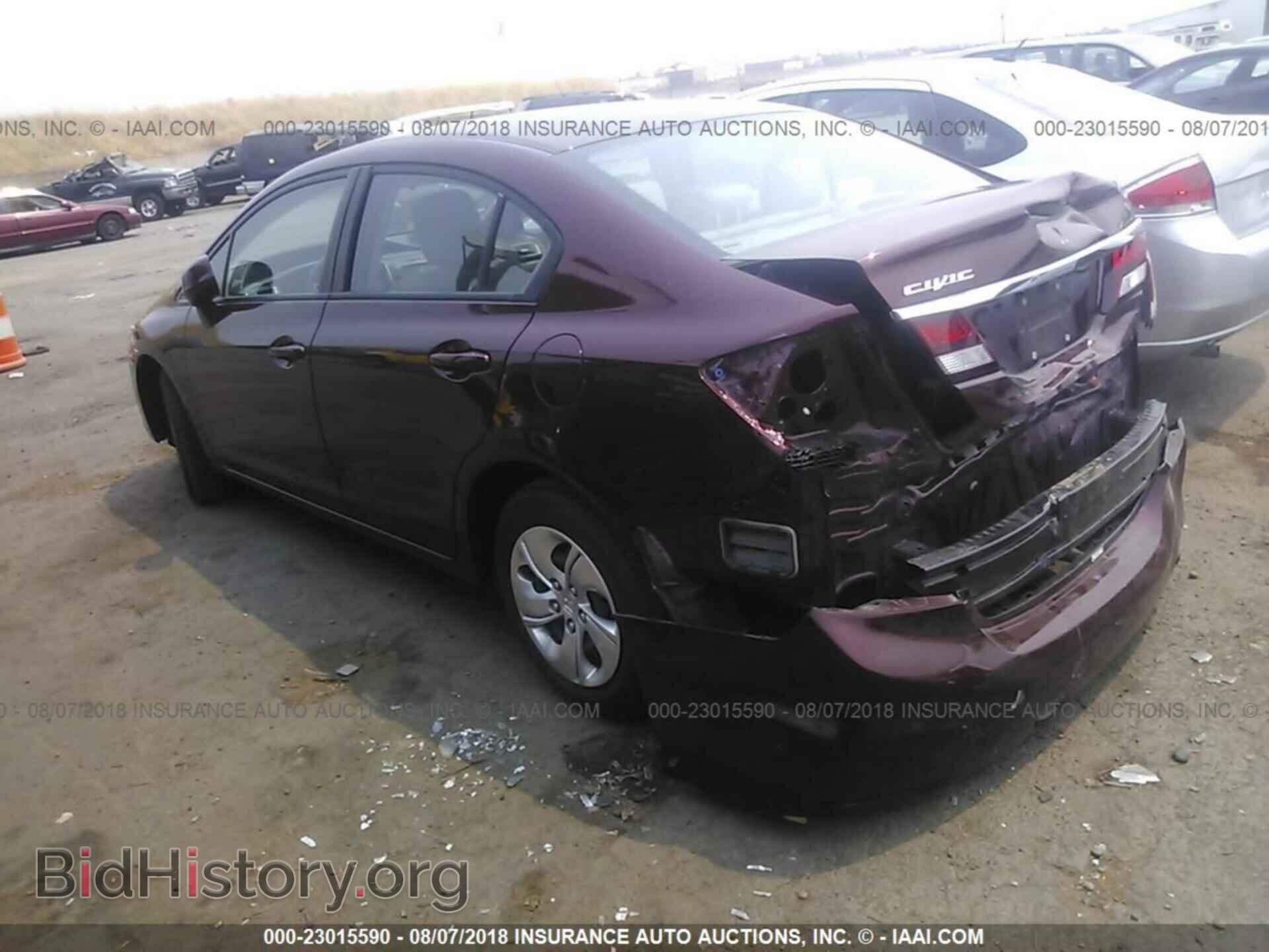 2013 Honda Civic - VIN: 19XFB2F58DE246651 - Фото 3