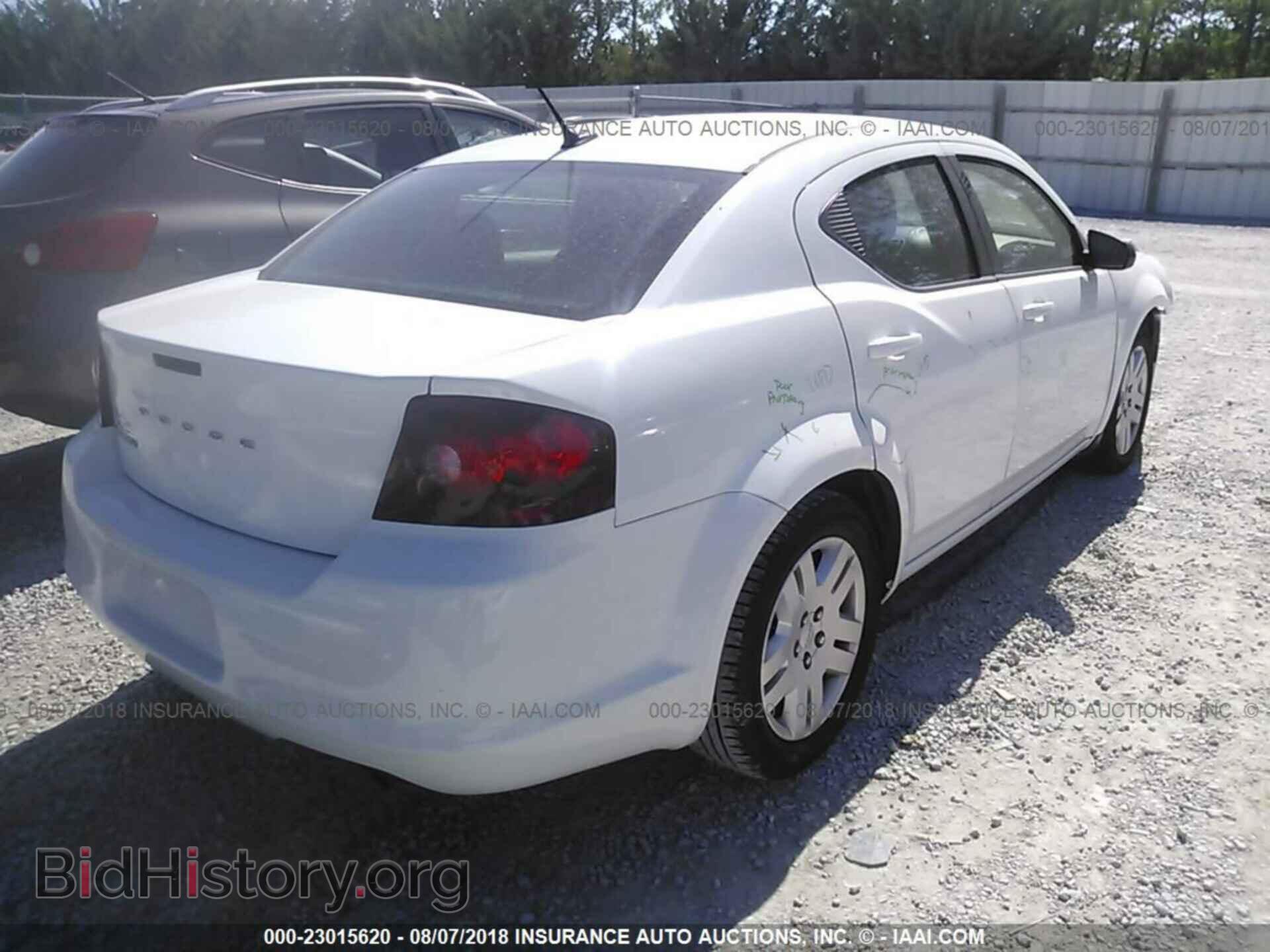 2012 Dodge Avenger - VIN: 1C3CDZAB0CN293741 - Фото 4