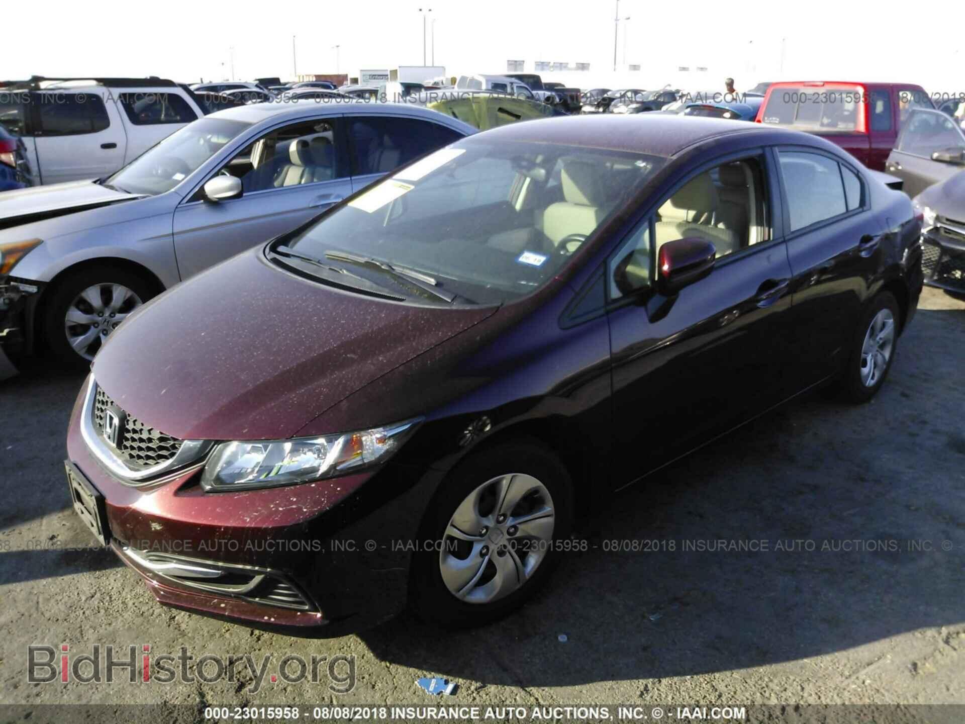 2014 Honda Civic - VIN: 19XFB2F50EE017883 - Фото 2
