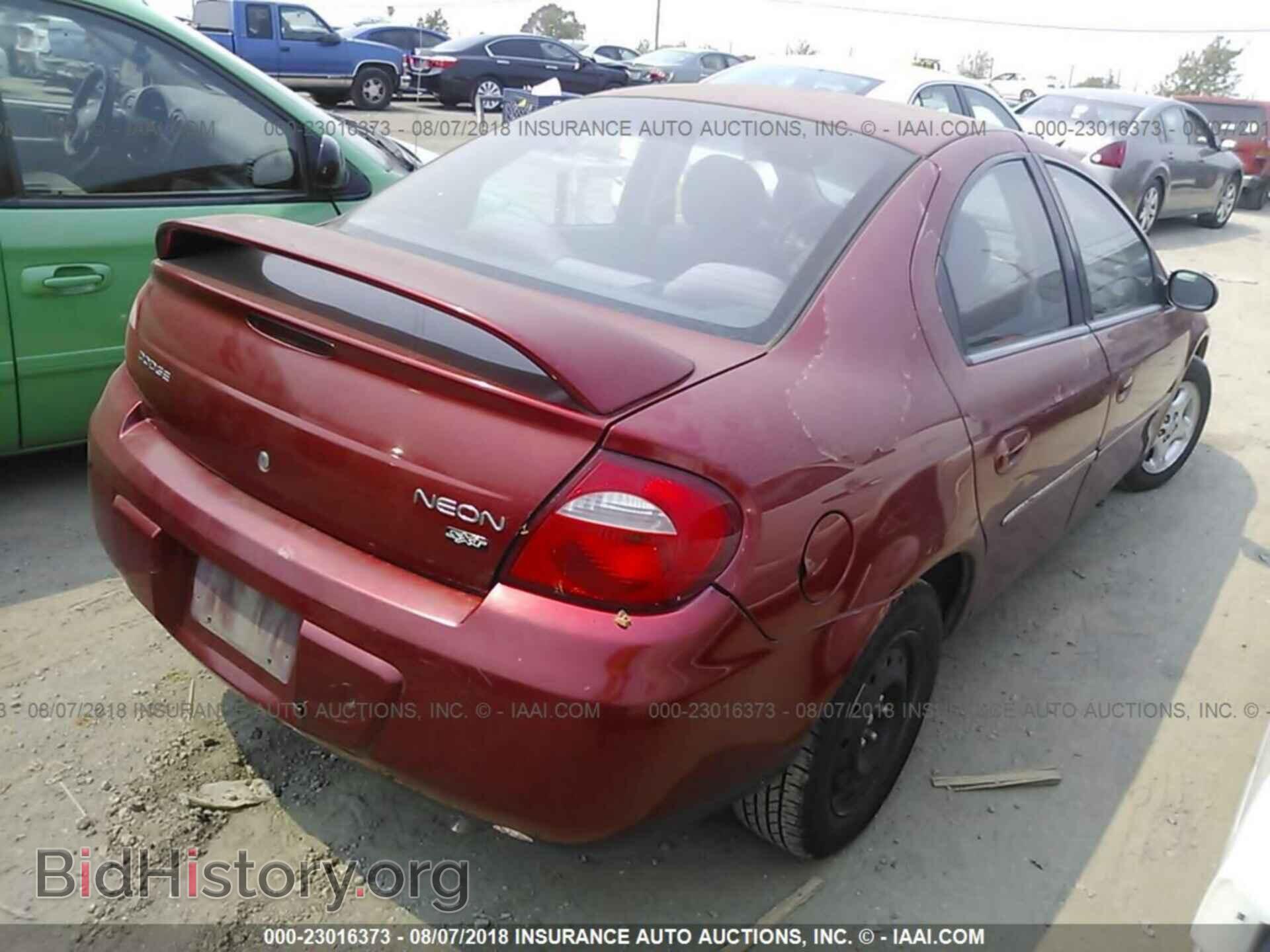 2004 DODGE NEON - VIN: 1B3ES56C54D622222 - Фото 4