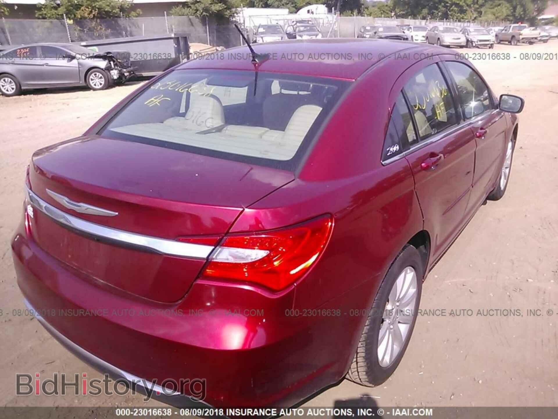 2013 Chrysler 200 - VIN: 1C3CCBBB6DN608522 - Фото 4