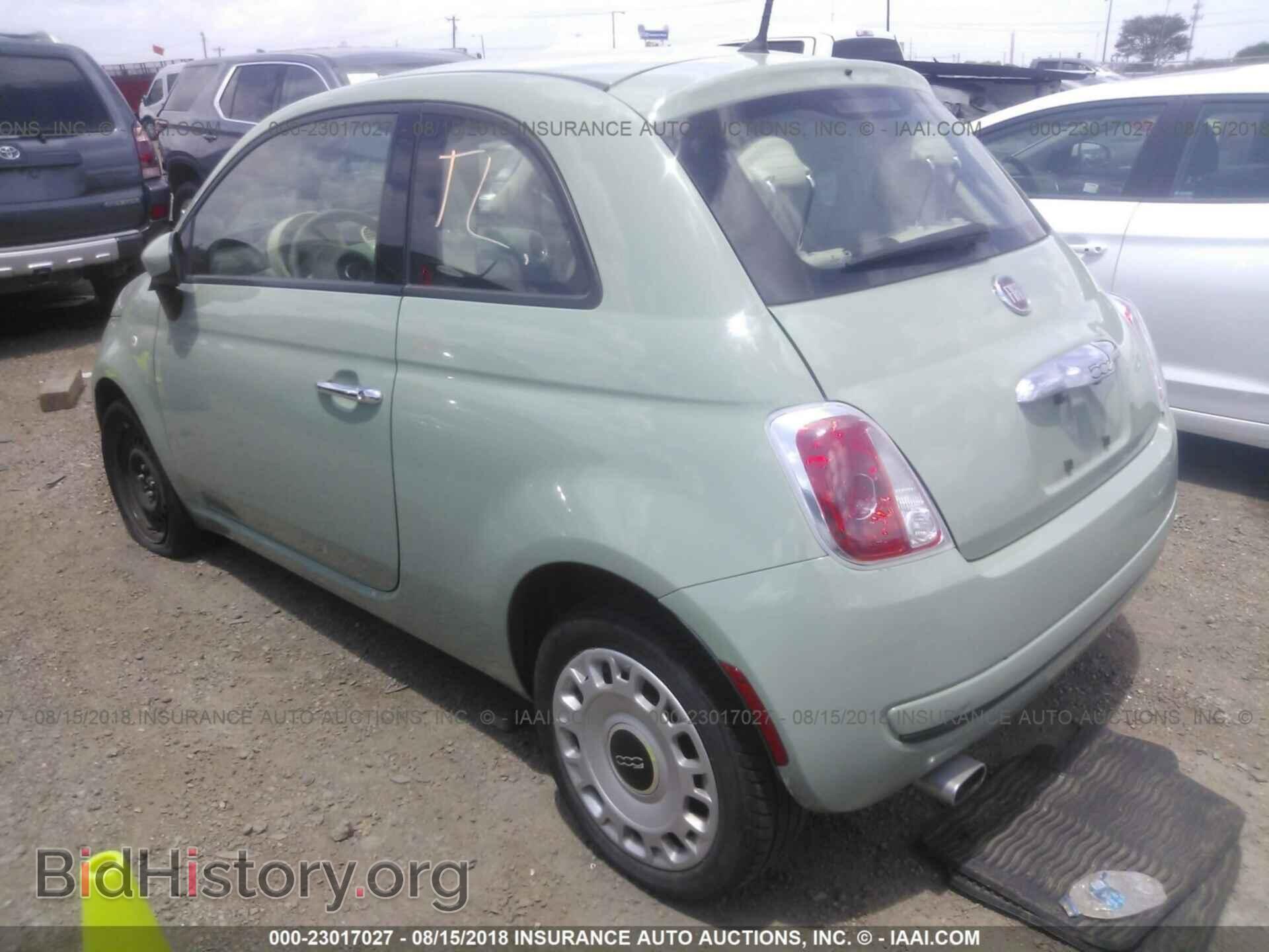 2015 Fiat 500 - VIN: 3C3CFFAR6FT625255 - Photo 3