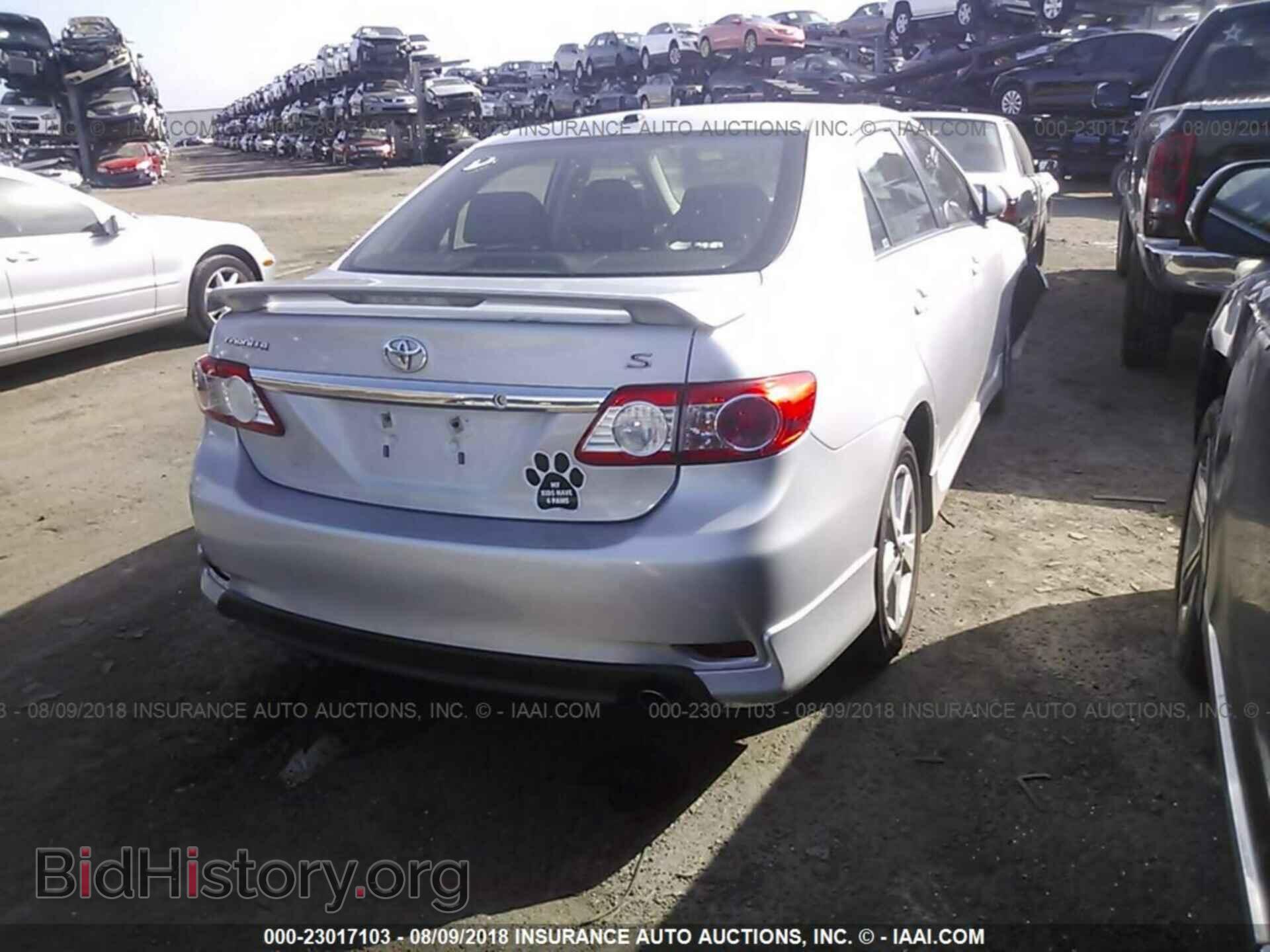 2011 TOYOTA COROLLA - VIN: 2T1BU4EE3BC622495 - Фото 4