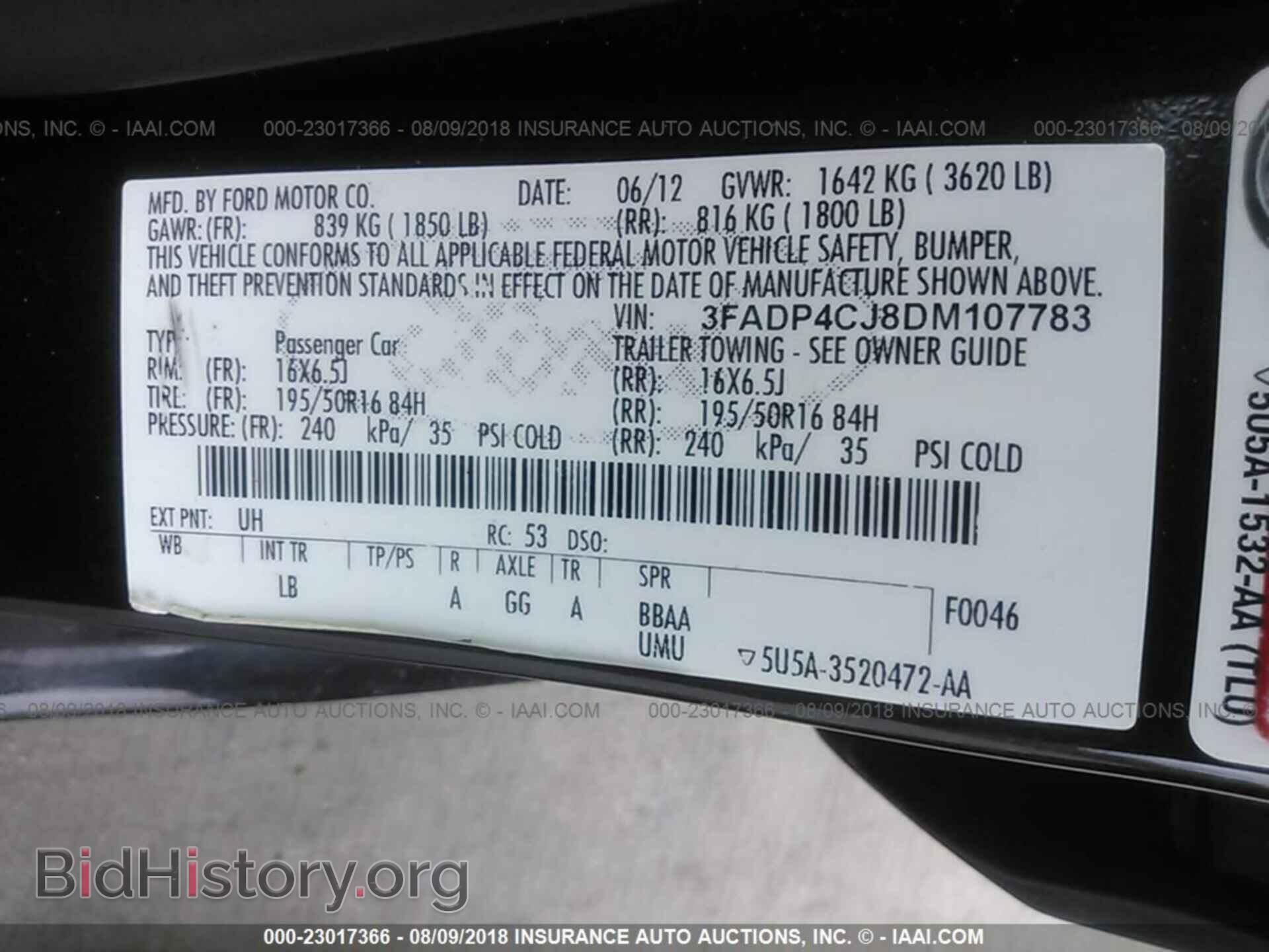 2013 Ford Fiesta - VIN: 3FADP4CJ8DM107783 - Photo 9