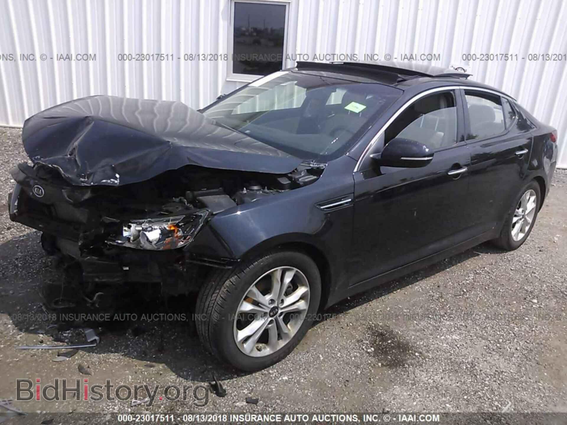 2011 Kia Optima - VIN: KNAGN4A79B5102967 - Фото 2