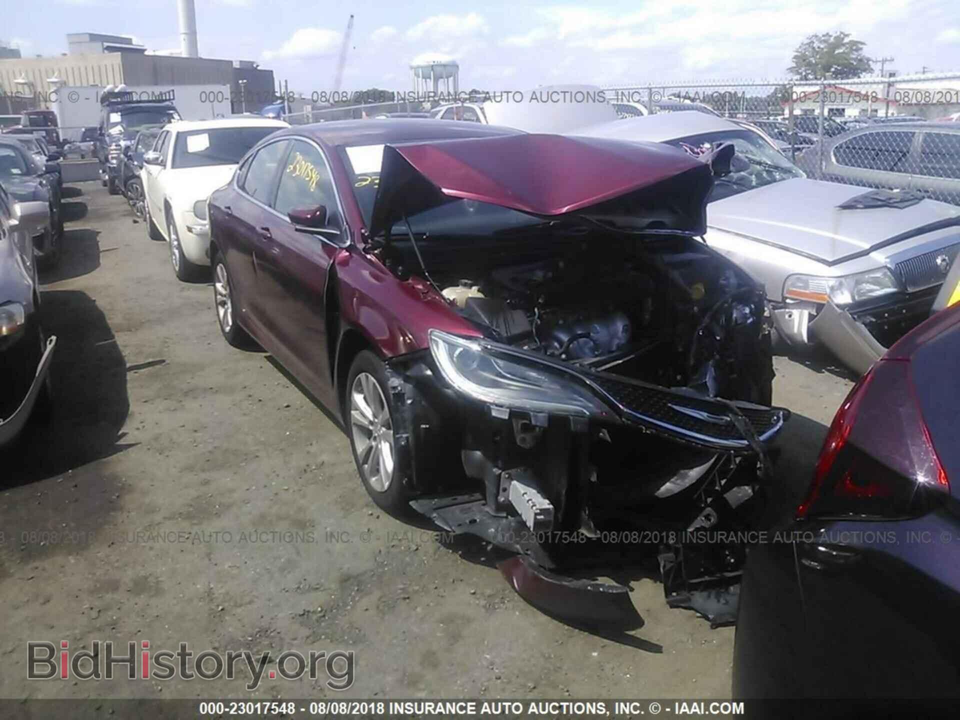 Фотография 1C3CCCAB8FN574724 - Chrysler 200 2015