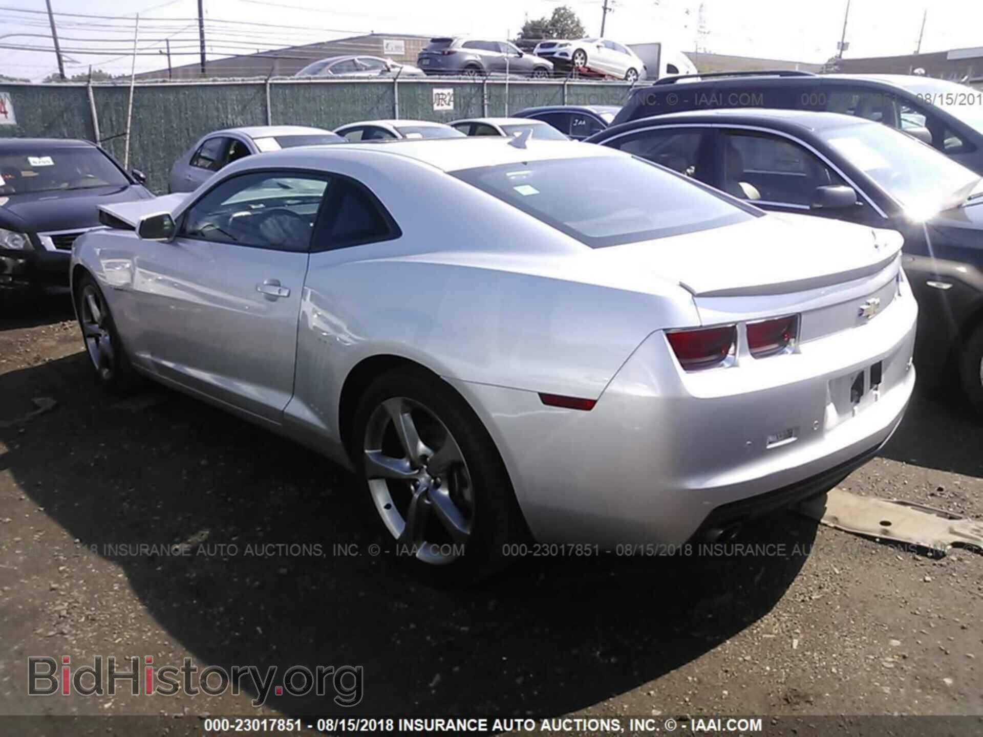 2013 Chevrolet Camaro - VIN: 2G1FB1E34D9127934 - Фото 3