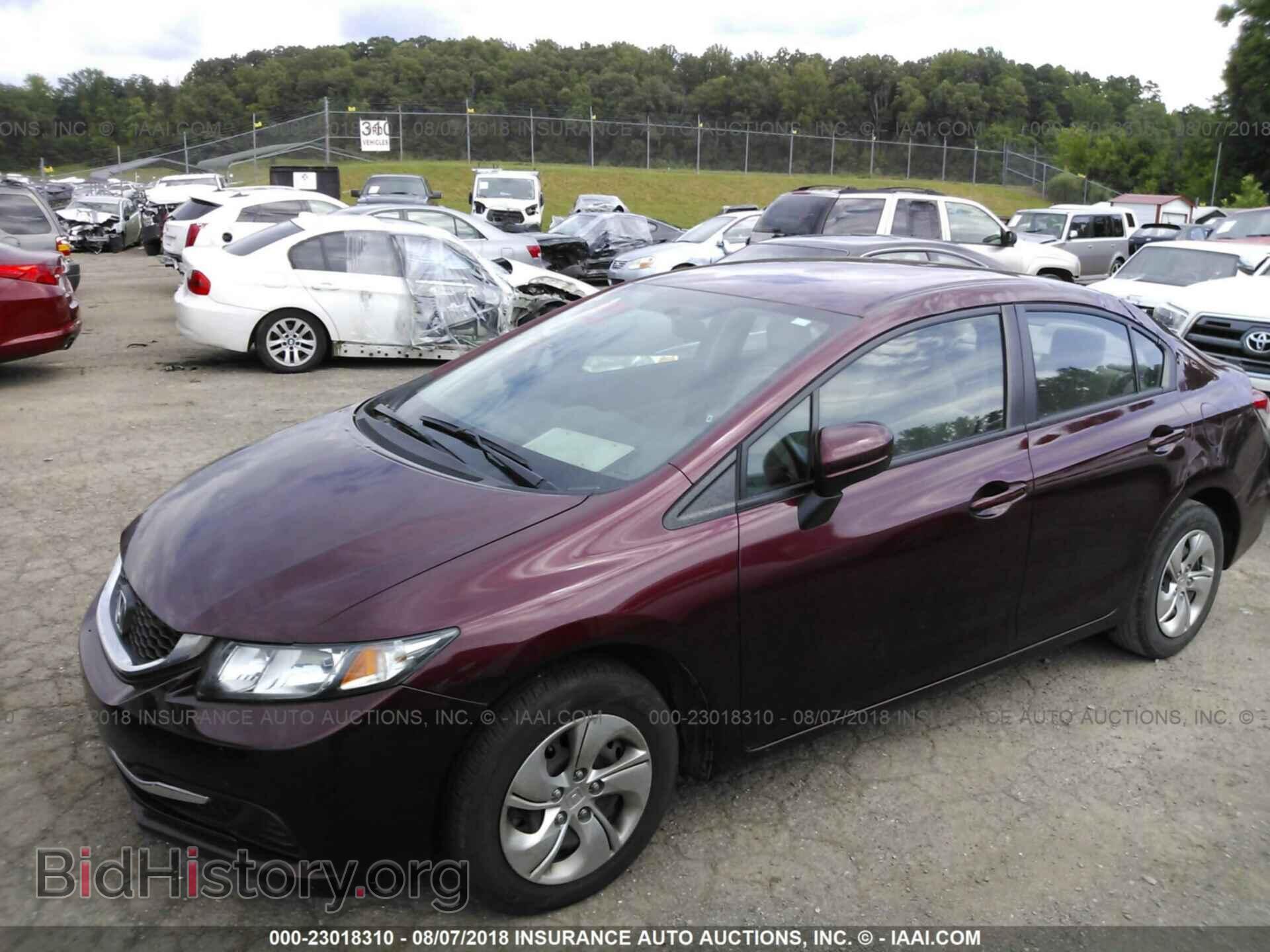 2014 Honda Civic - VIN: 19XFB2F52EE070651 - Фото 6