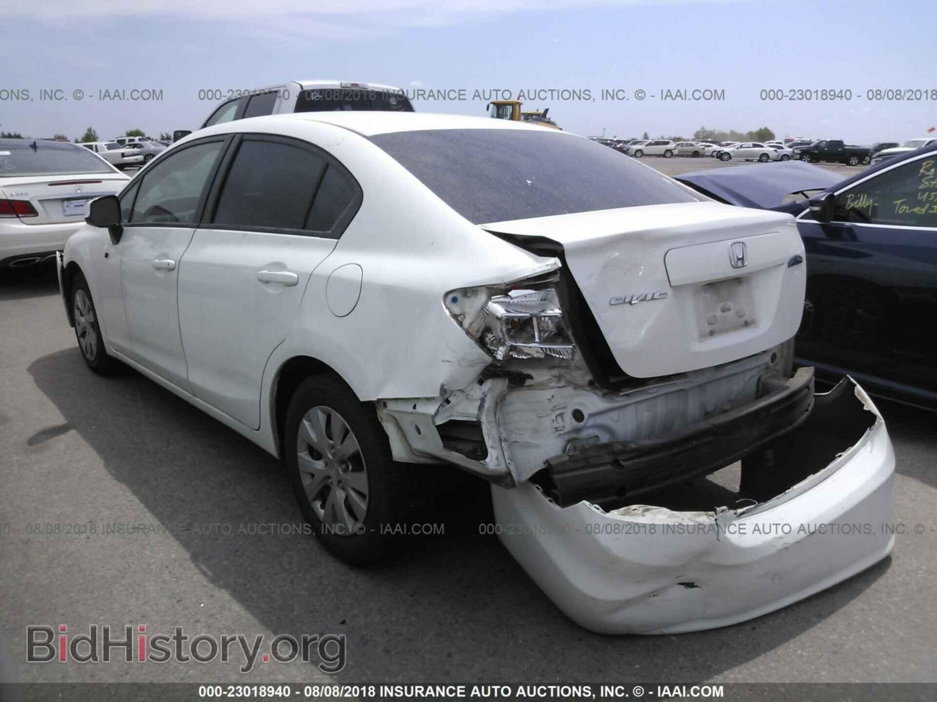 2012 Honda Civic - VIN: 19XFB2F51CE333953 - Фото 3