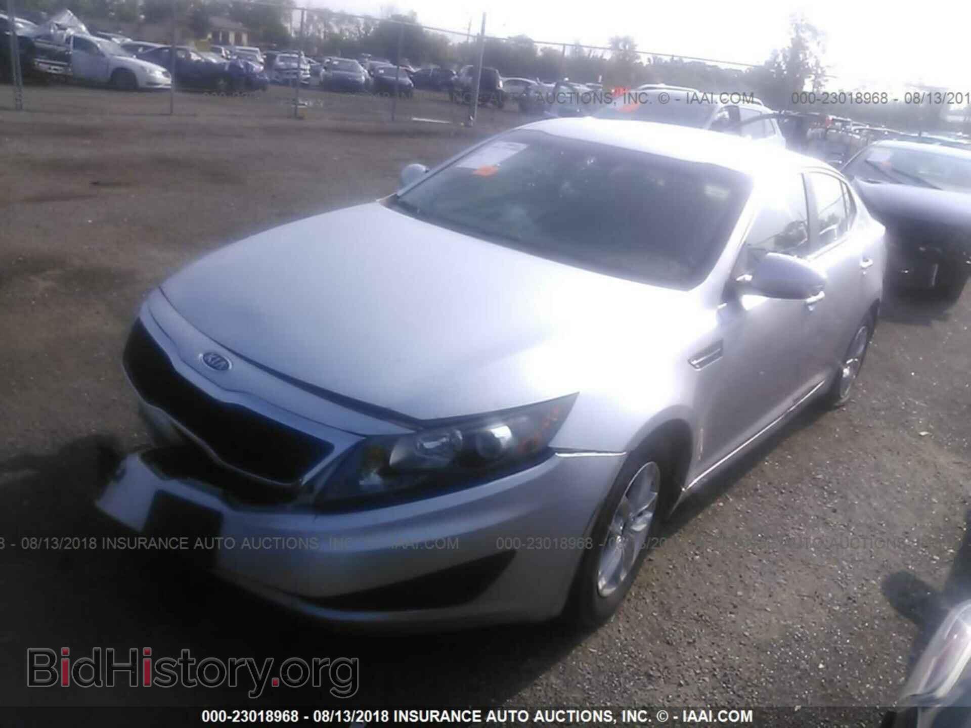 2011 Kia Optima - VIN: KNAGM4A78B5120413 - Фото 2