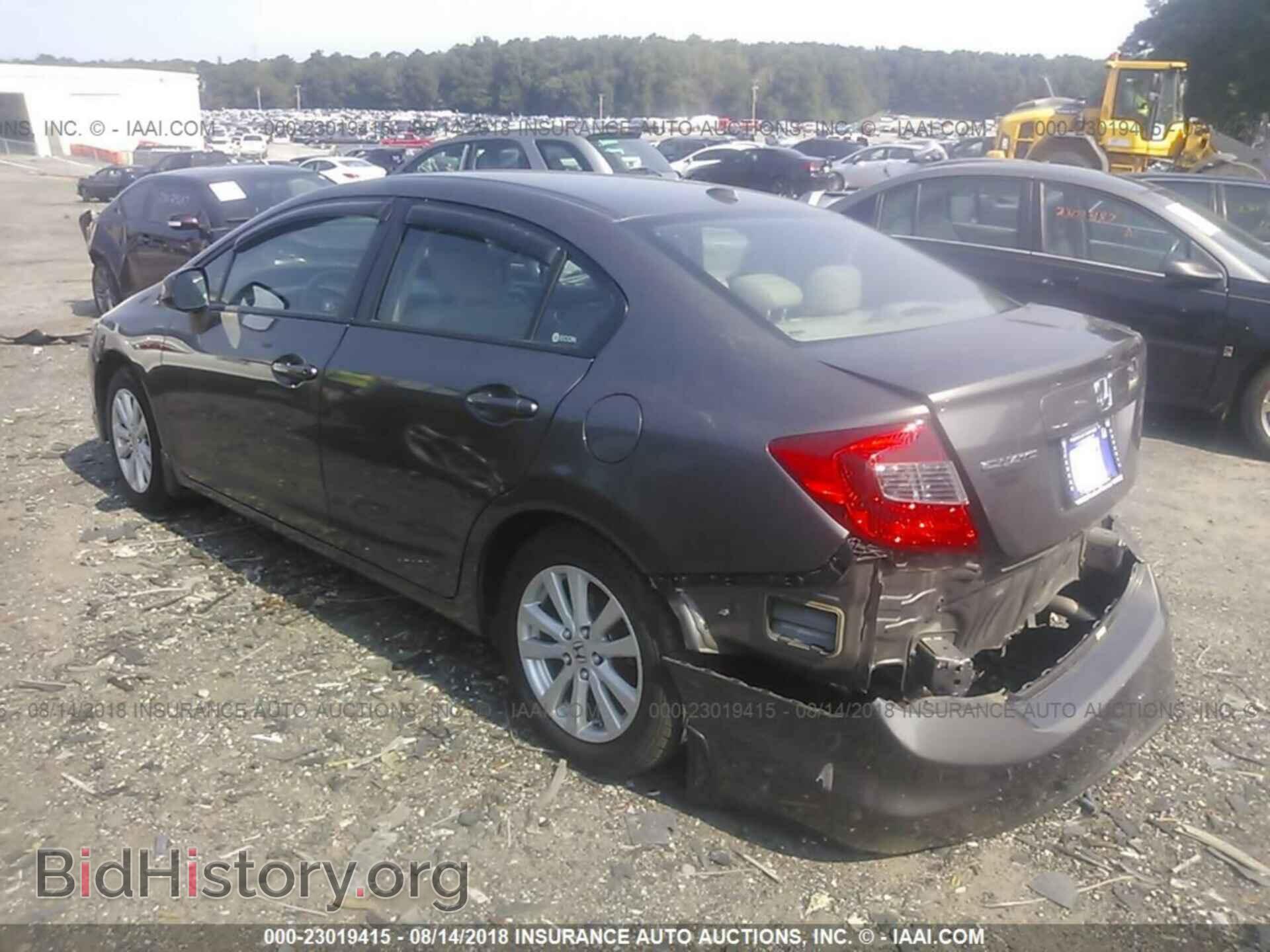 2012 Honda Civic - VIN: 19XFB2F90CE076237 - Фото 3